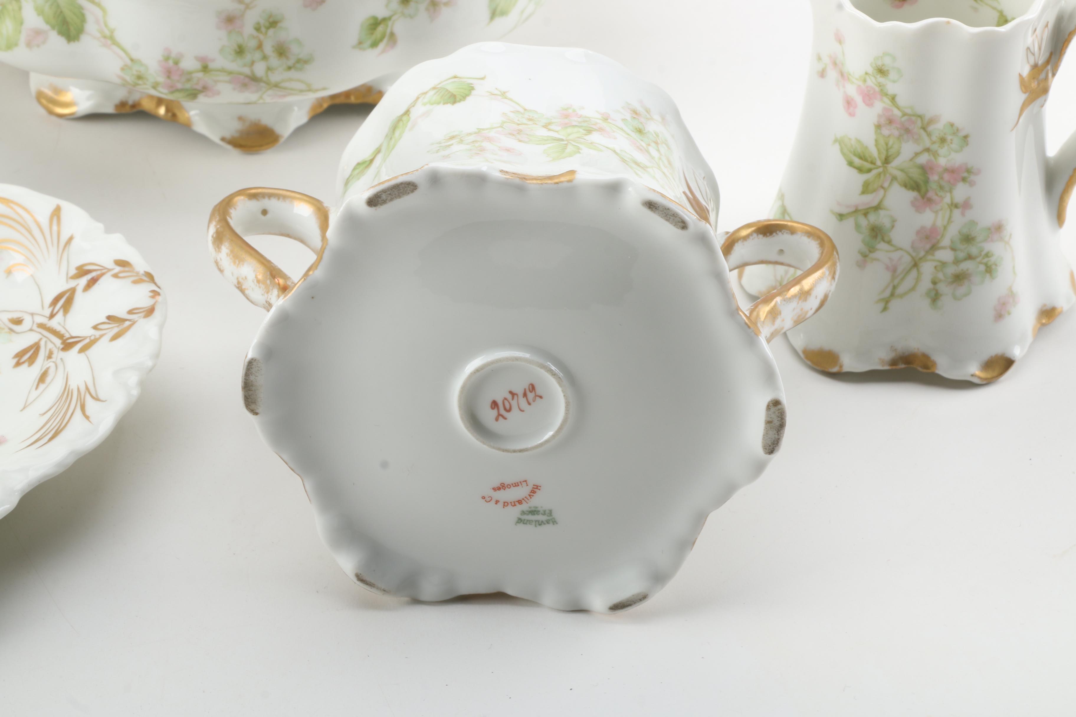 Haviland & Co. "Frontenac" Tableware,
