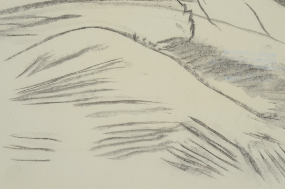 Paul Chidlaw Original Graphite Landscape