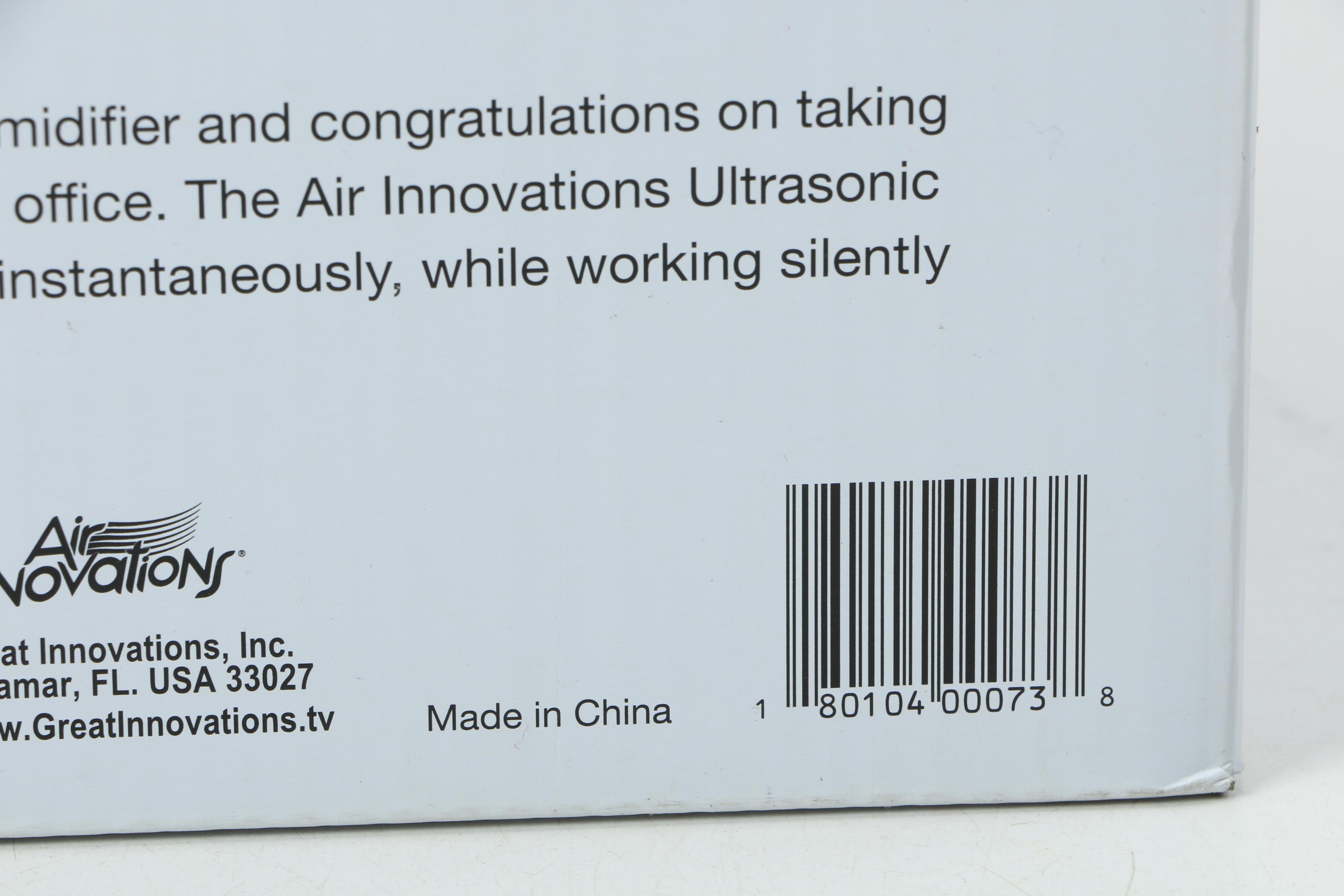 Air Innovations Ultrasonic Digital Humidifier