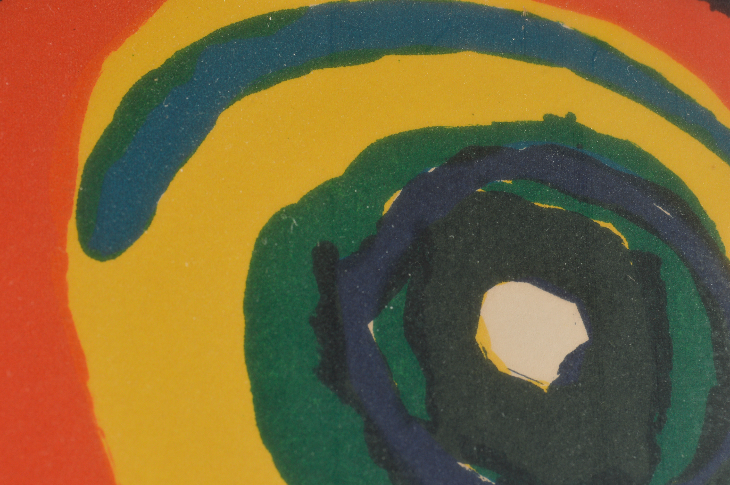 Karel Appel Lithograph "Visage Colore"