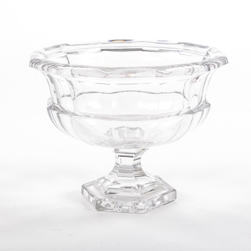 Antique Crystal Compote