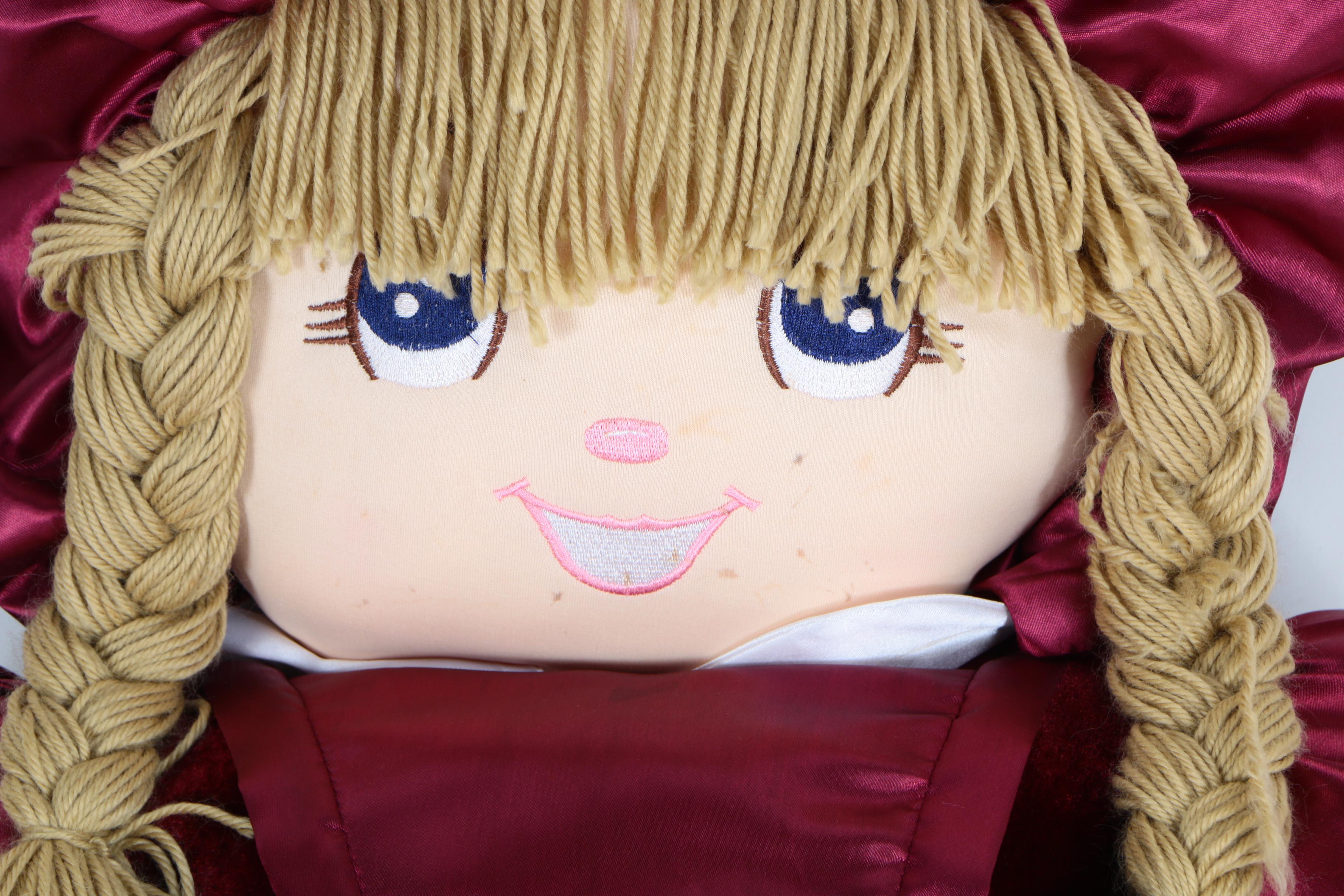 Vintage Goffa "The Huggable, Lovable Rag Doll" Life-Size Toy