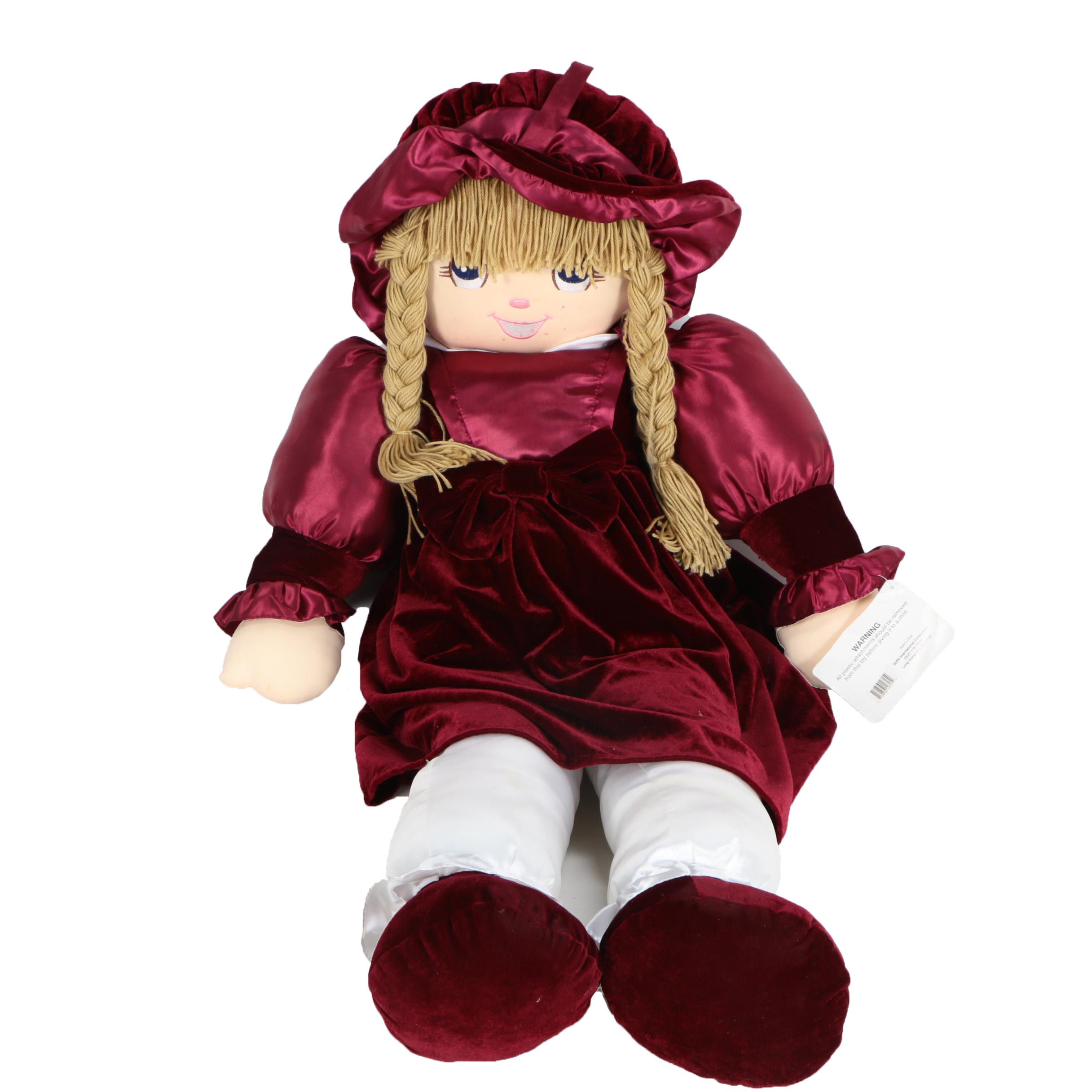 Vintage Goffa "The Huggable, Lovable Rag Doll" Life-Size Toy