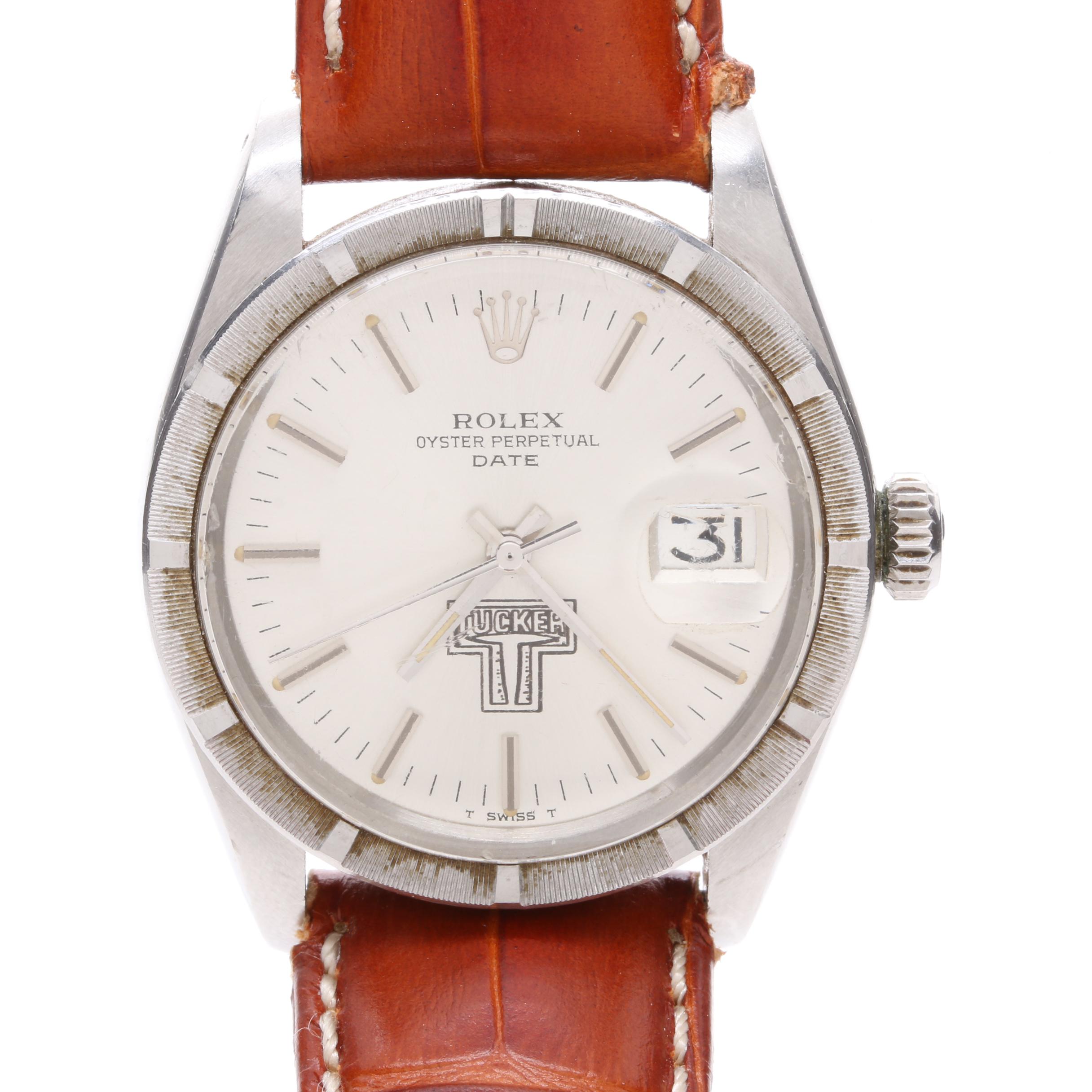 Circa 1974 Rolex Stainless Steel Perpetual Date Watch