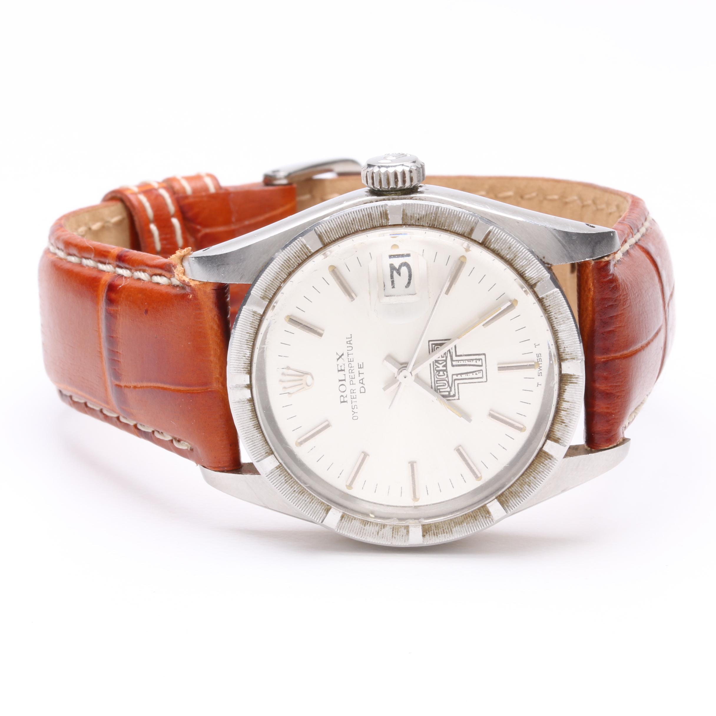 Circa 1974 Rolex Stainless Steel Perpetual Date Watch