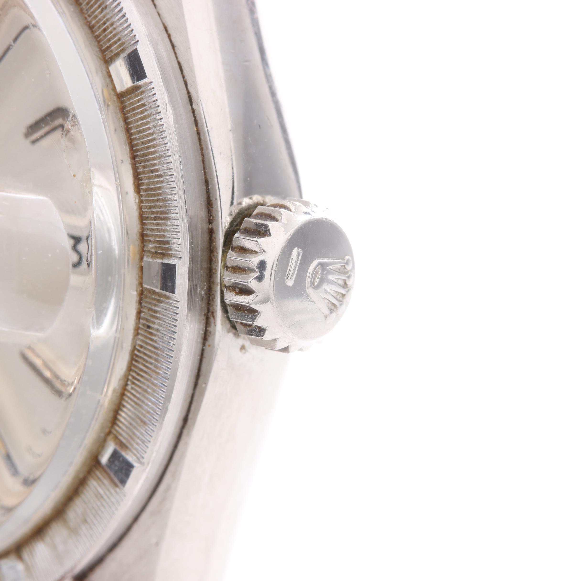 Circa 1974 Rolex Stainless Steel Perpetual Date Watch