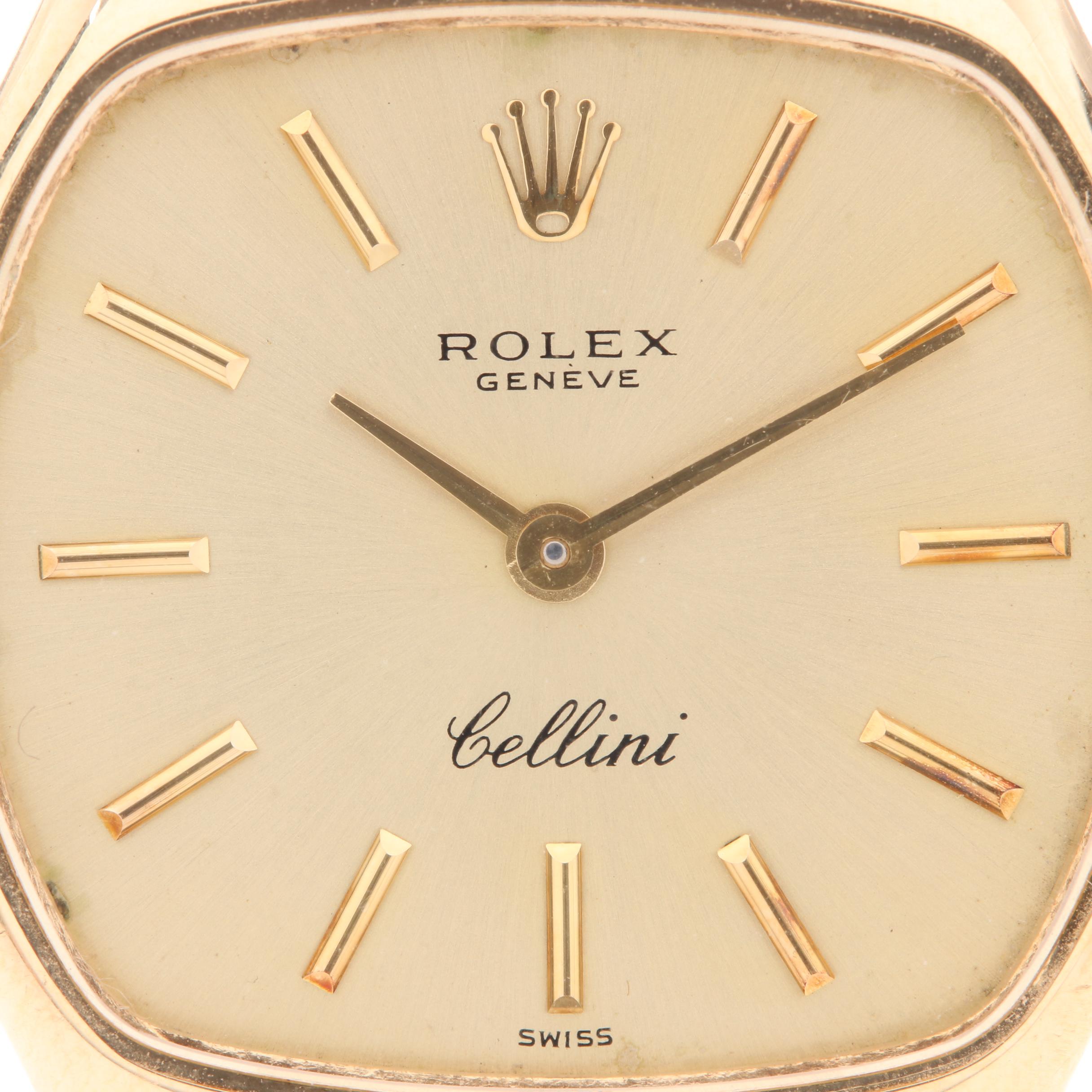 Rolex 18K Yellow Gold Cellini Watch
