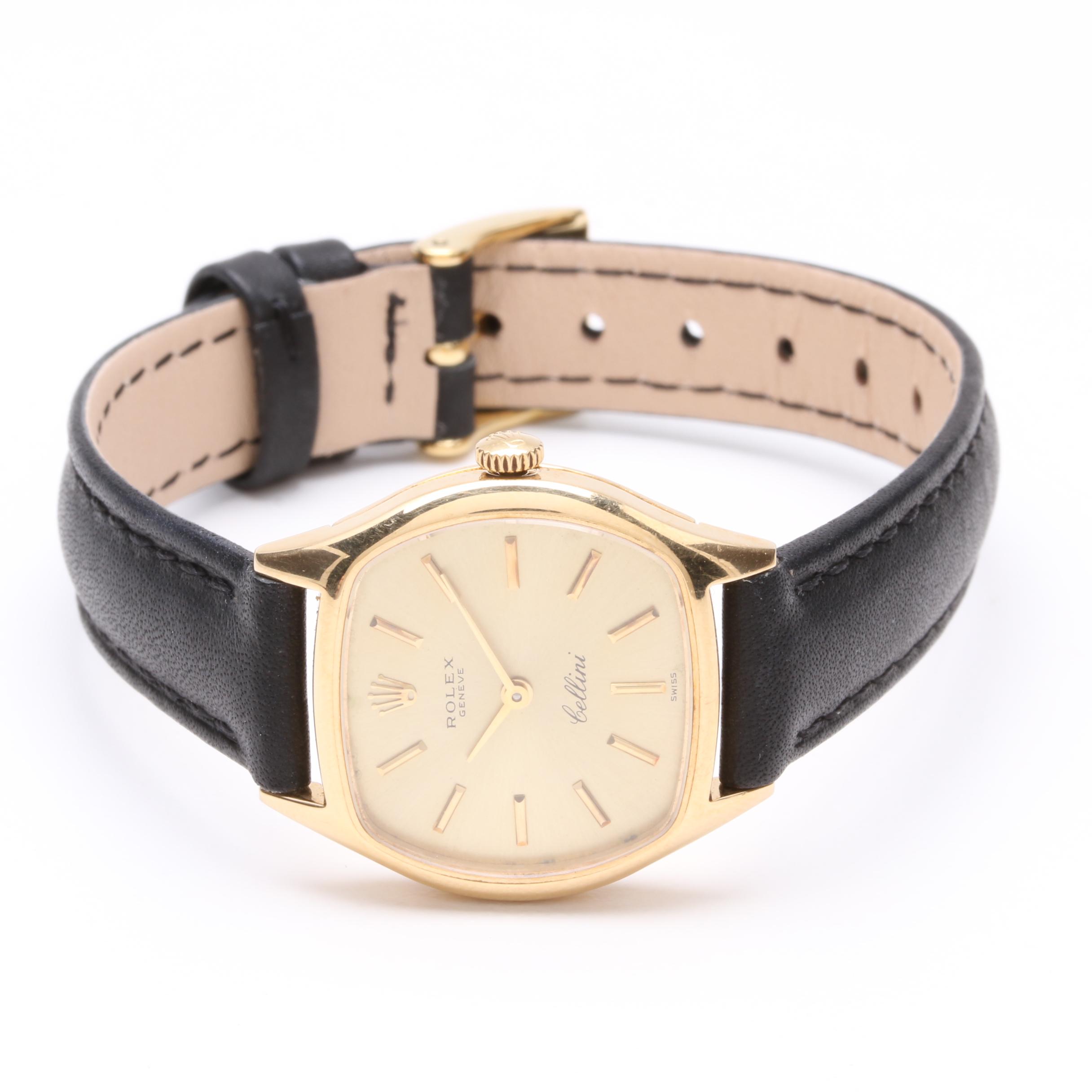 Rolex 18K Yellow Gold Cellini Watch