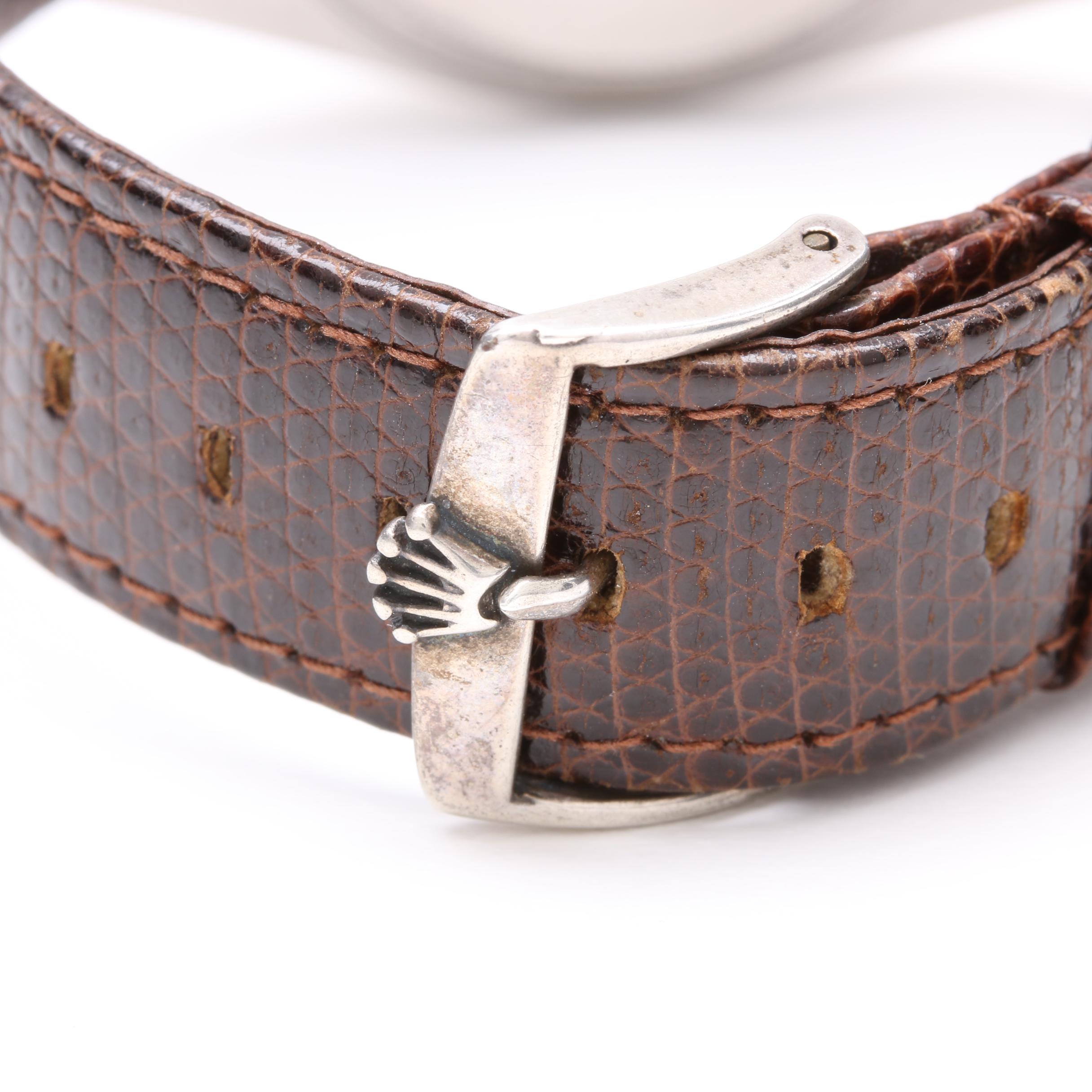 Circa 1969 Rolex Stainless Steel and 18K Yellow Gold Datejust Watch