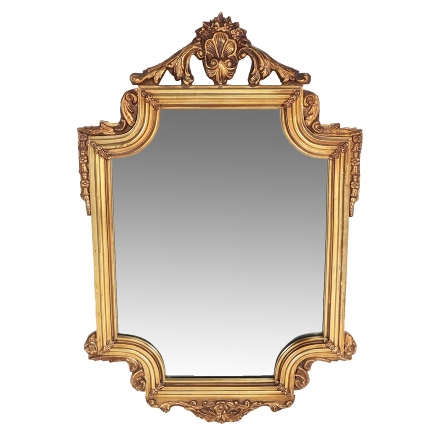 Neoclassical Style Gilt Wall Mirror