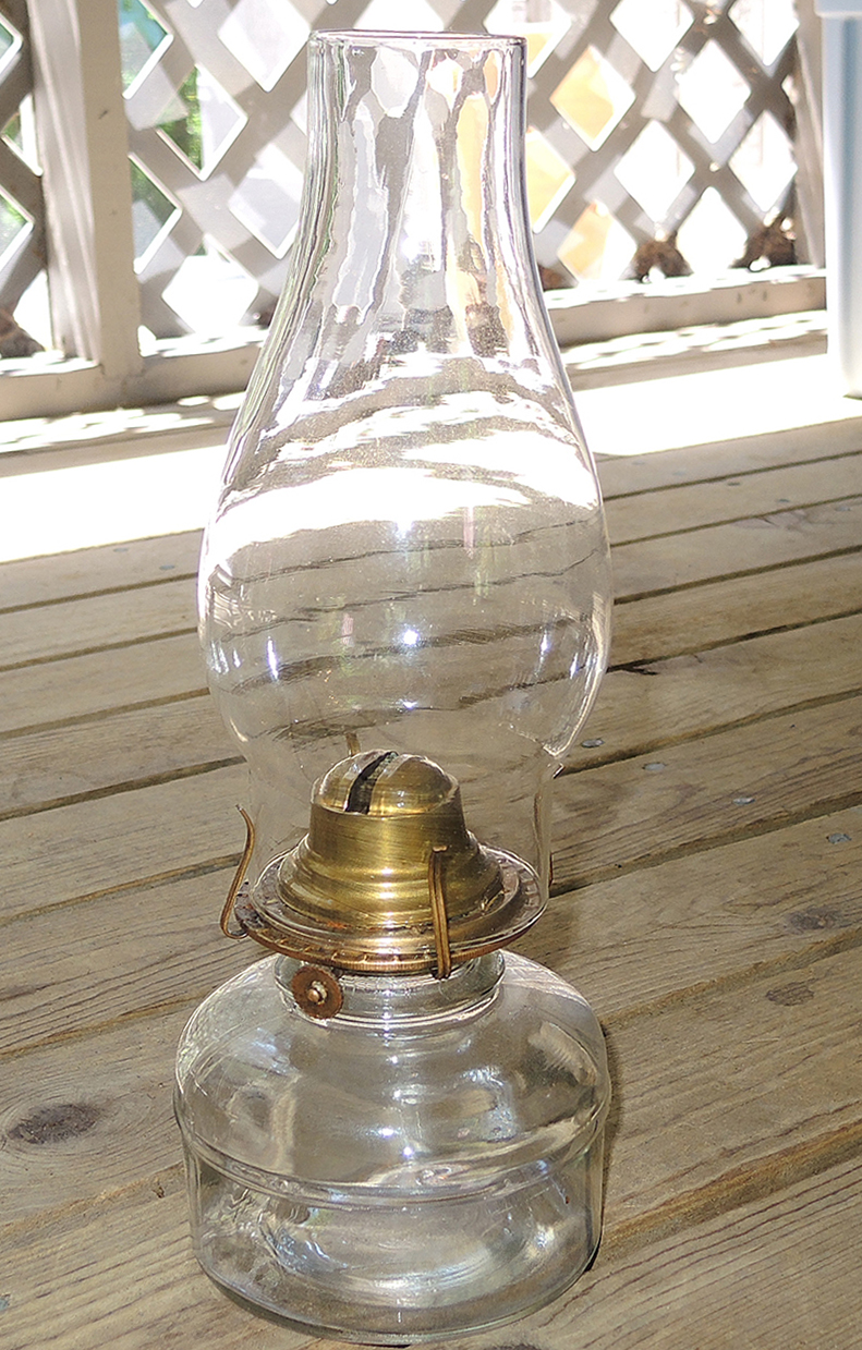 Antique Victorian Hanging Oil Lamp