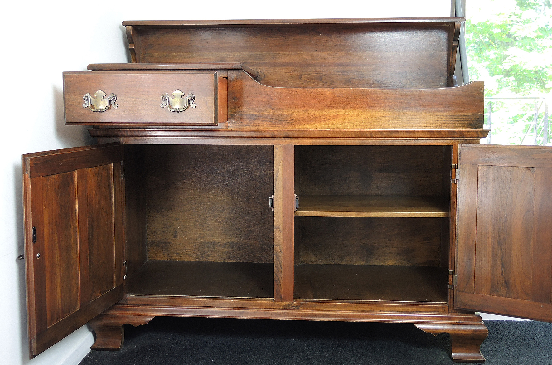 Harden Cherry Dry Sink with Copper Pan