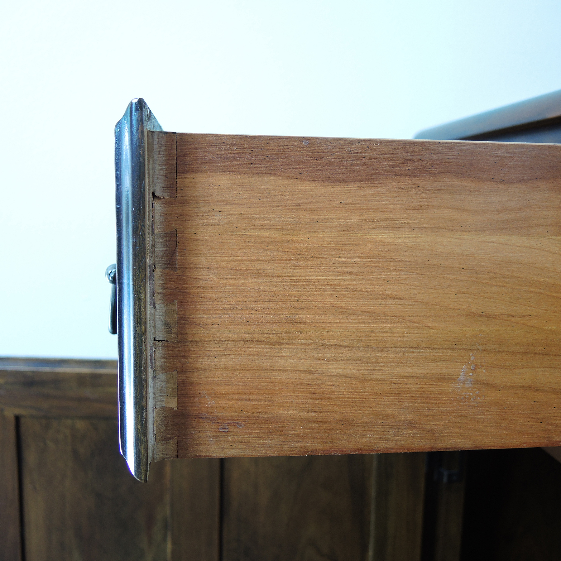 Harden Cherry Dry Sink with Copper Pan