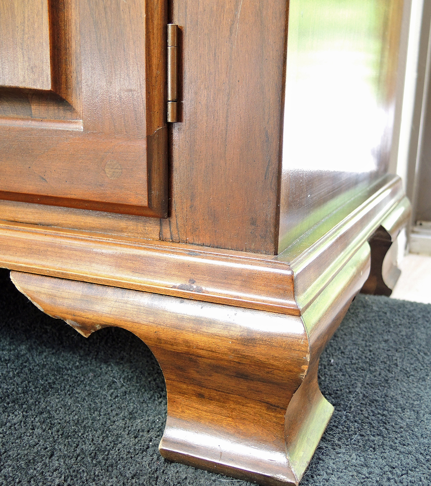 Harden Cherry Dry Sink with Copper Pan