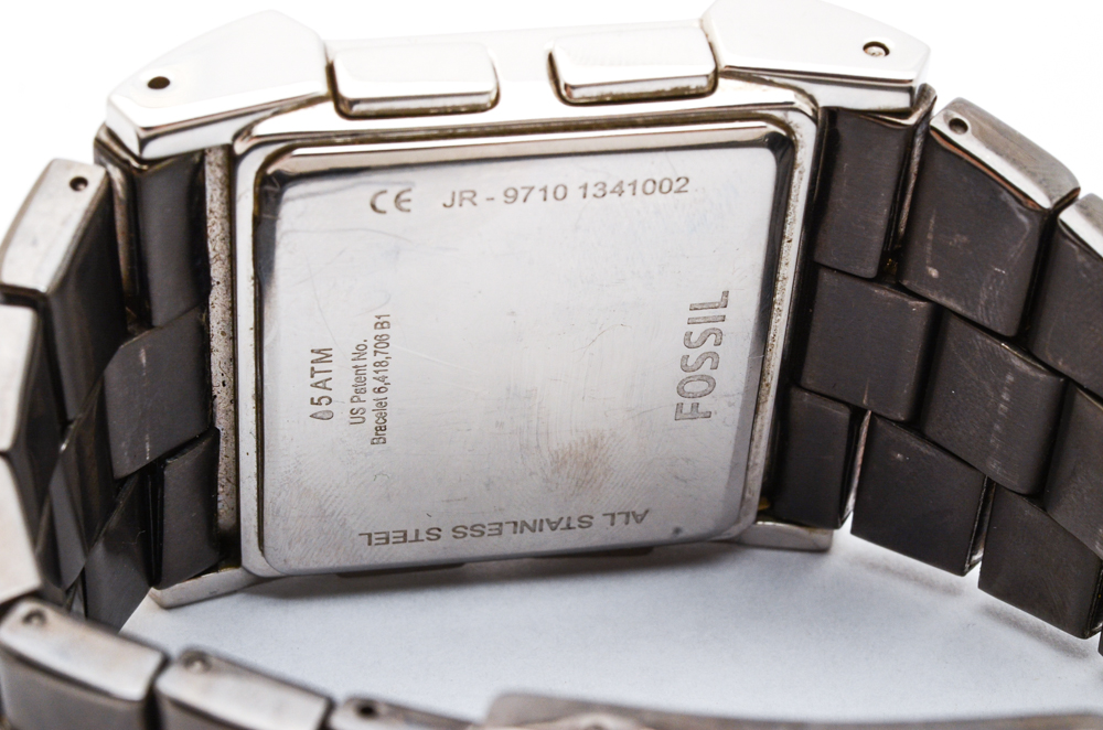 Fossil Digital Stainless Steel Watch