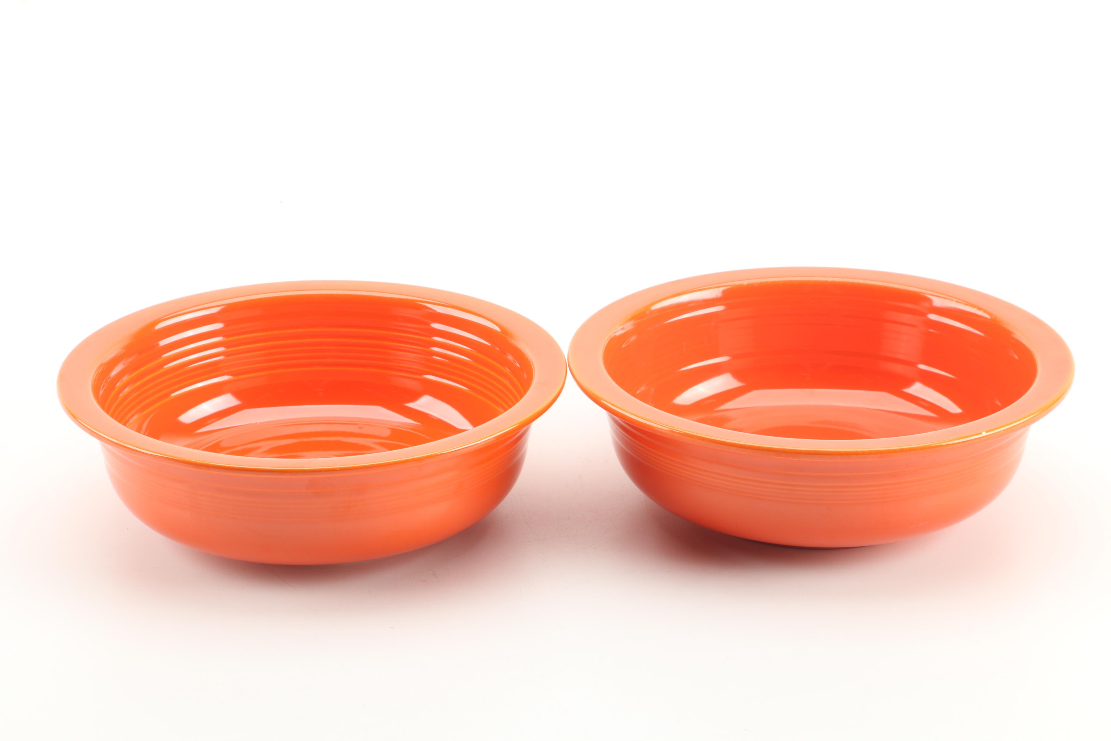 Homer Laughlin "Fiesta" Serving Bowls