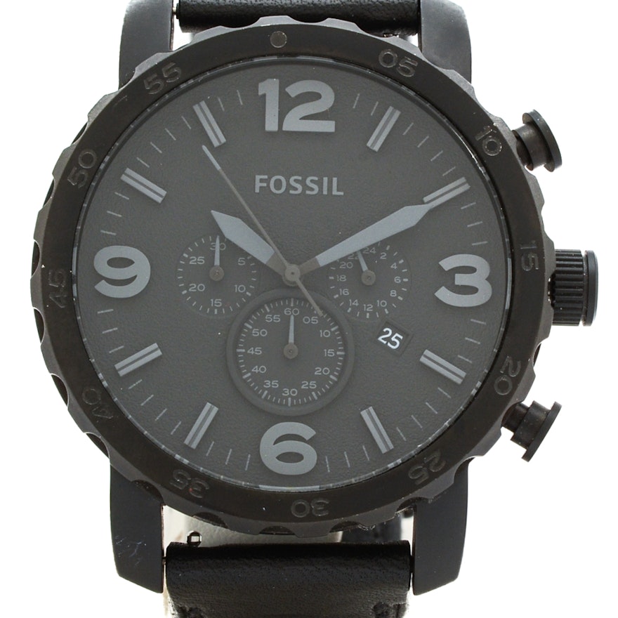 Fossil "Nate" Chronograph Wristwatch