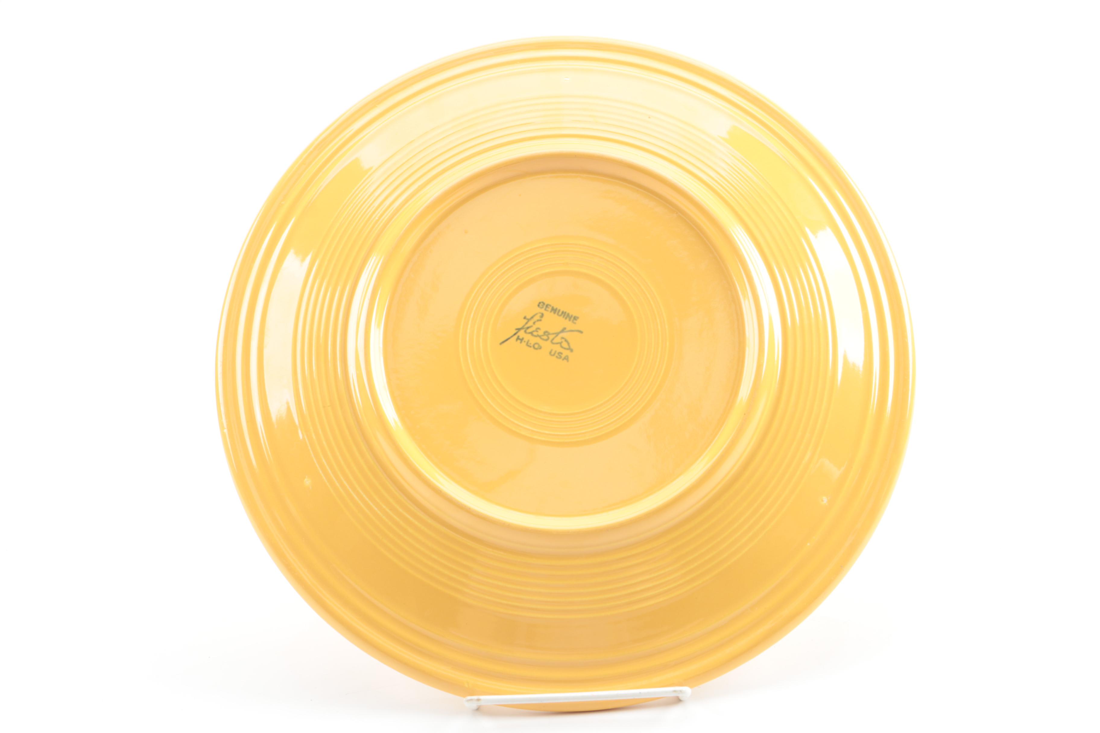 Vintage and Contemporary Homer Laughlin "Fiesta" Serveware