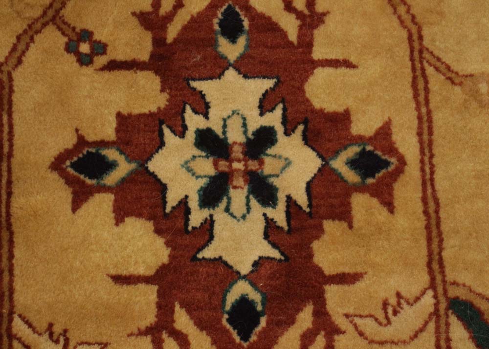 Hand-Knotted Turkish Style Area Rug
