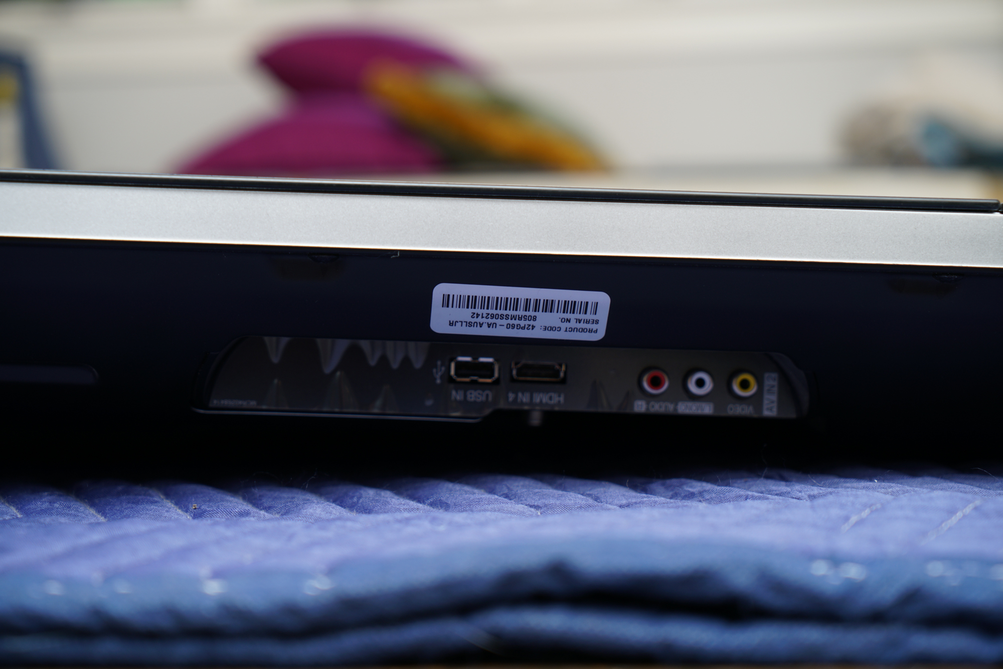 LG 42" Plasma TV with Leon Profile Hand-Crafted Stereo Speakers