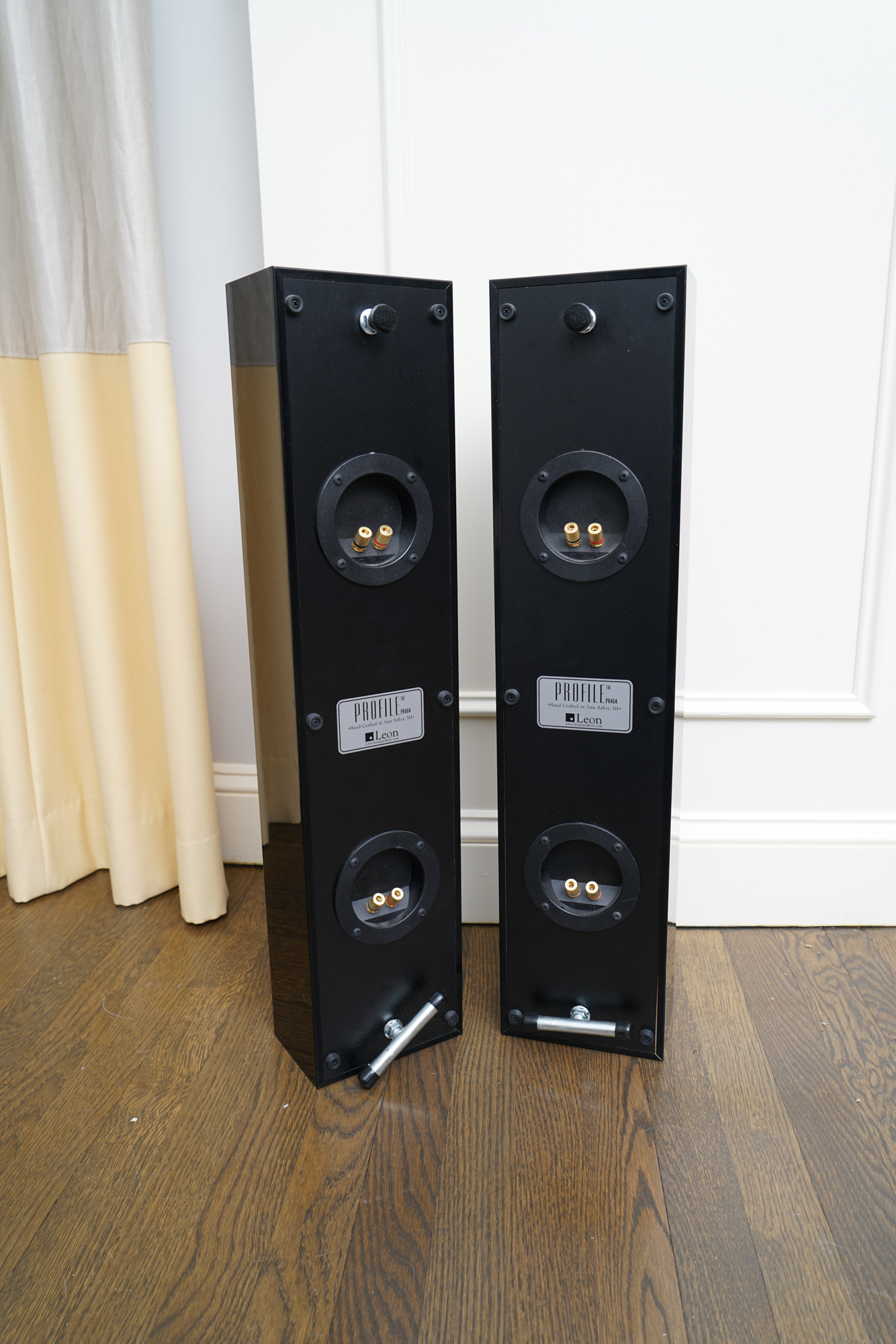 LG 42" Plasma TV with Leon Profile Hand-Crafted Stereo Speakers