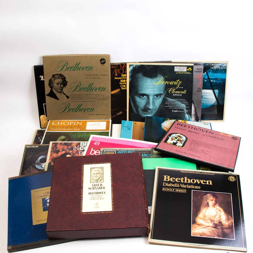 Assortment of Classical and Orchestral LP Records