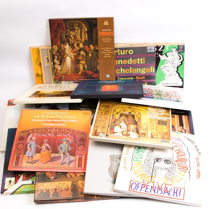 Large Grouping of Classical and Orchestral LP Records