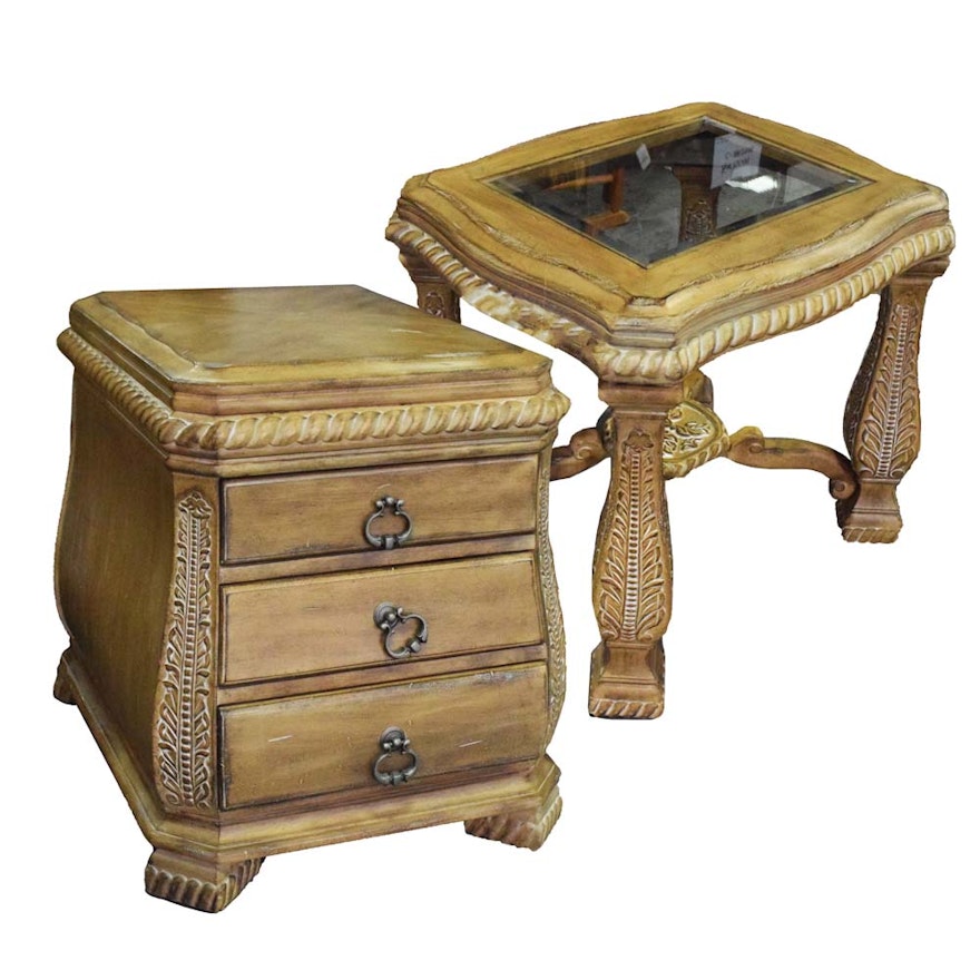 Set of Italian Provincial Side Tables