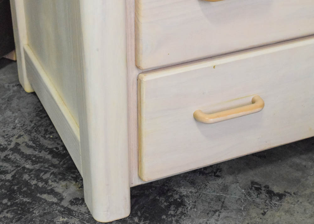 White Wash Chest of Drawers