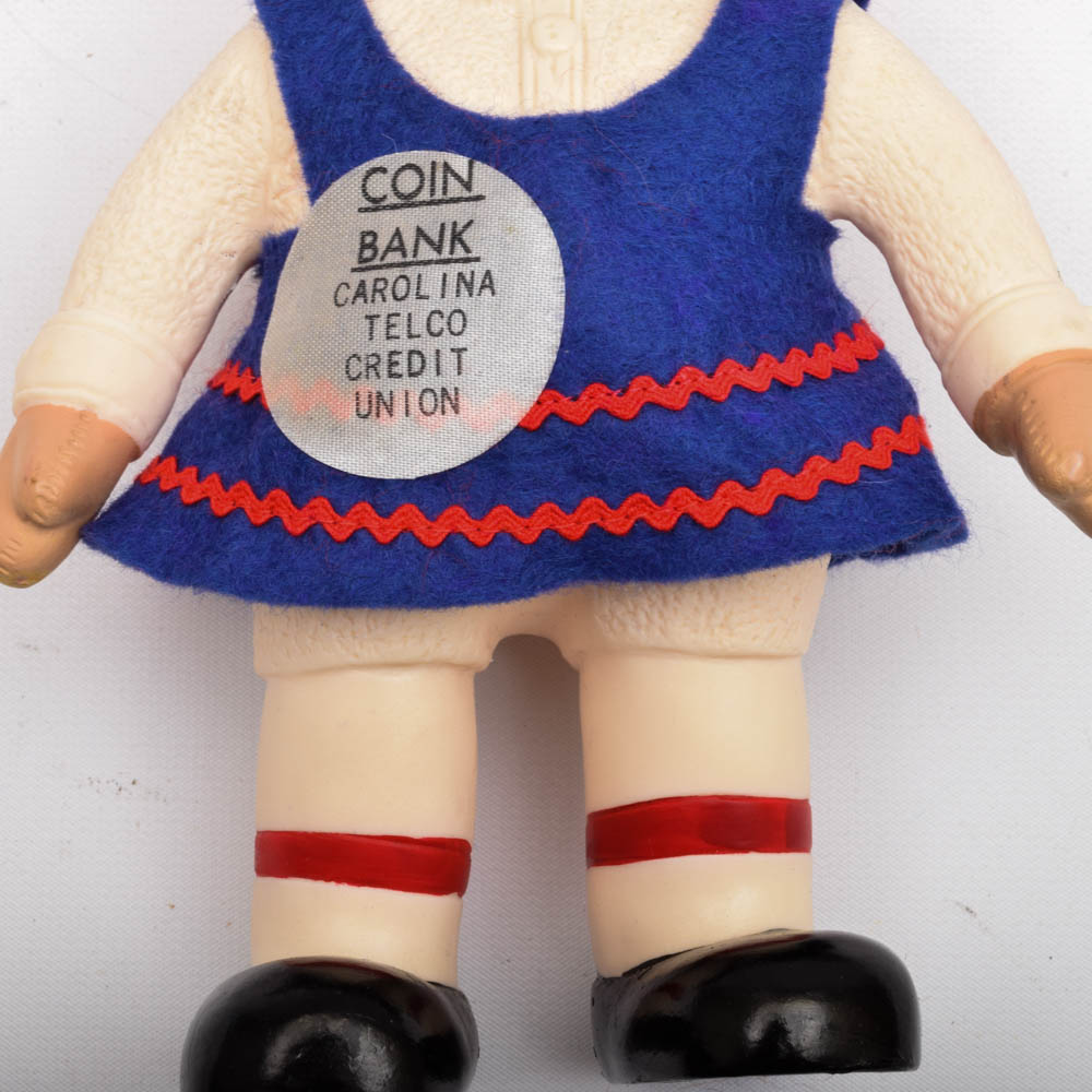 Collection of Coin Banks Featuring Carolina Telco Credit Union