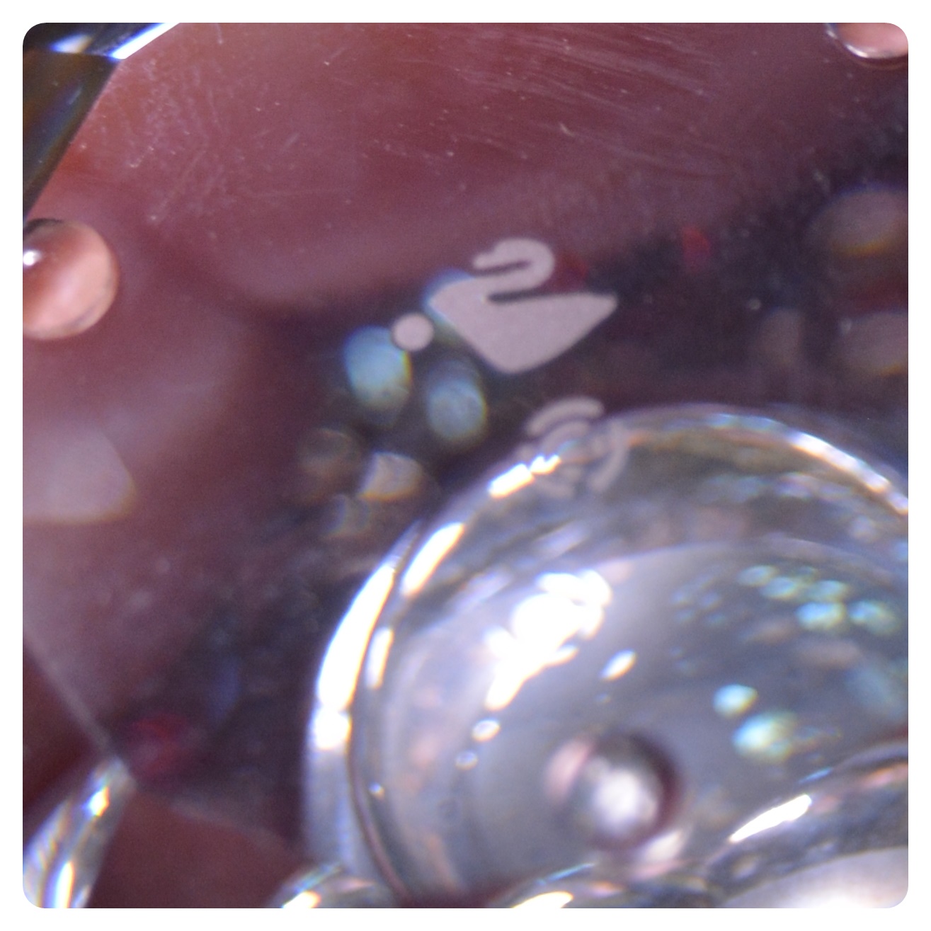 Swarovski Crystal Vase of Roses Figurine