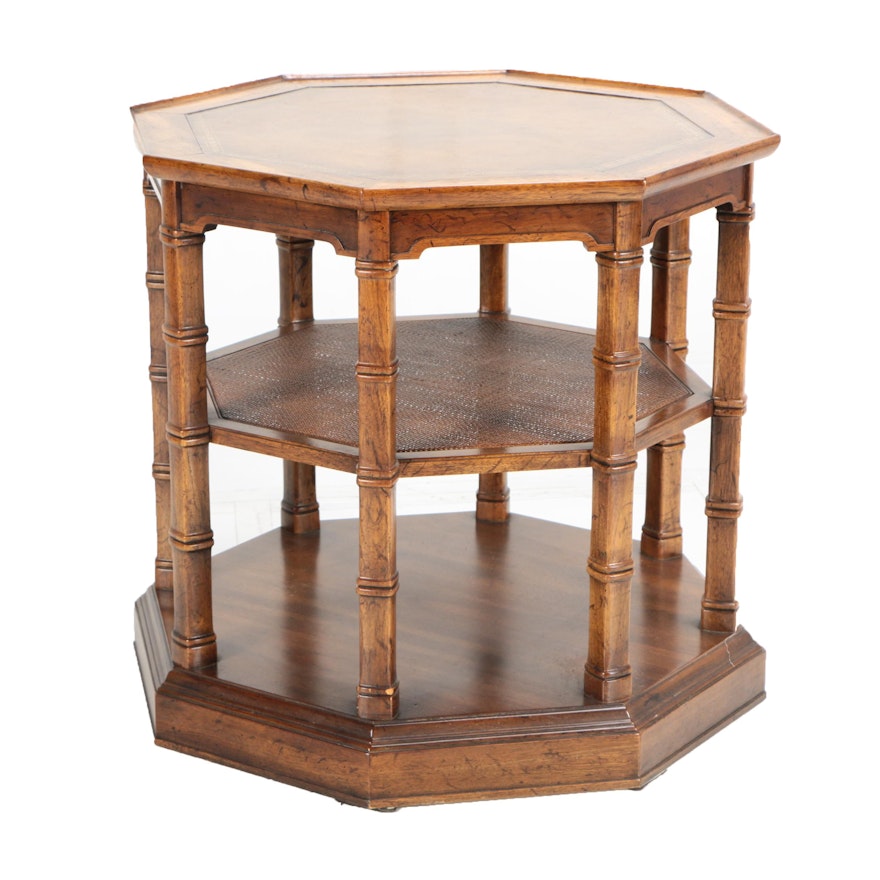 Octagonal Side Table by Heritage