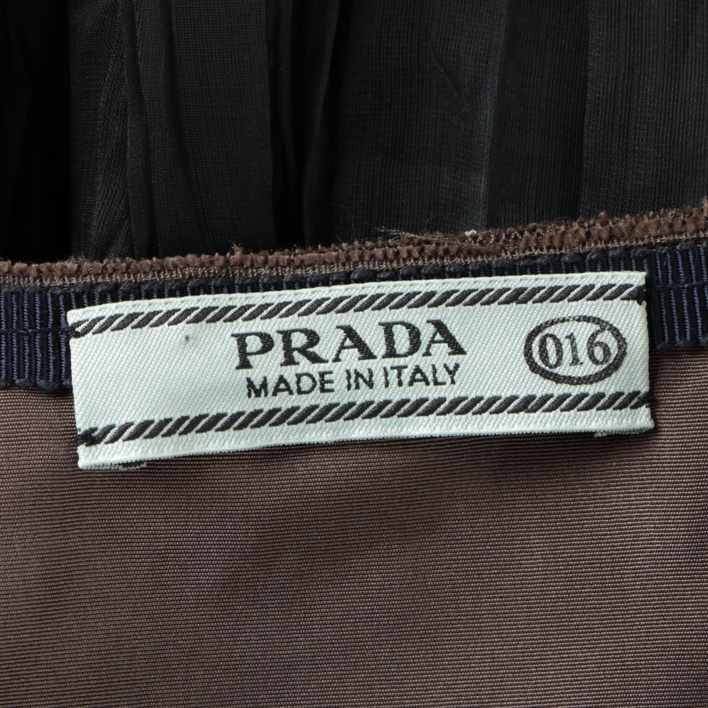 Prada Limited Edition Silk Skirt