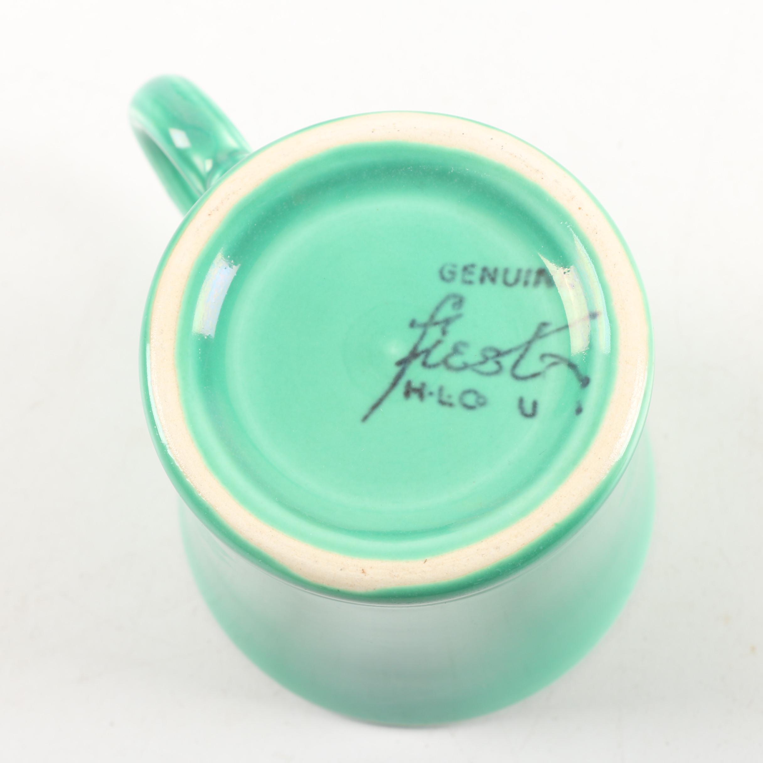 Vintage Homer Laughlin "Fiesta" Tea Service