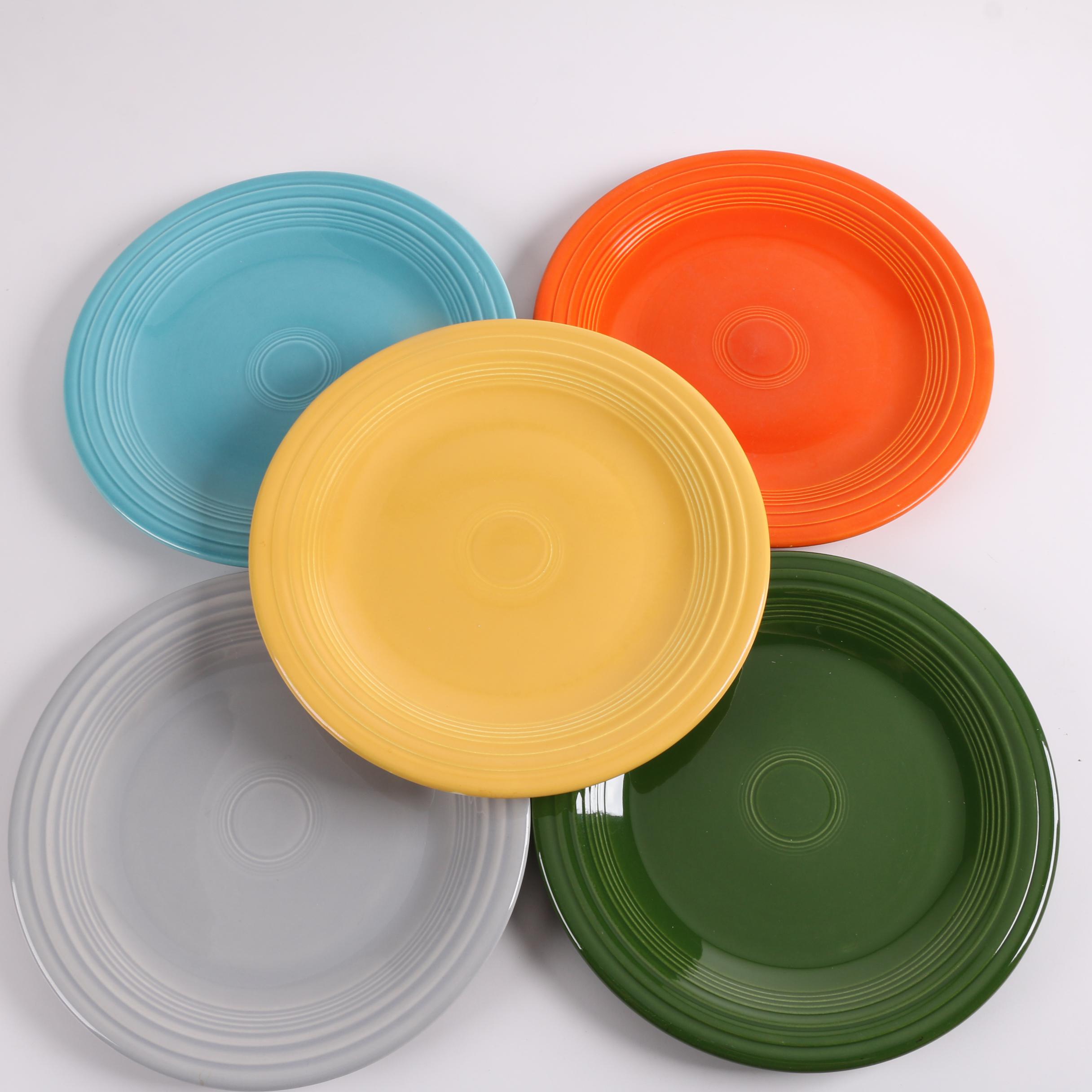 Vintage Homer Laughlin "Fiesta" Plates