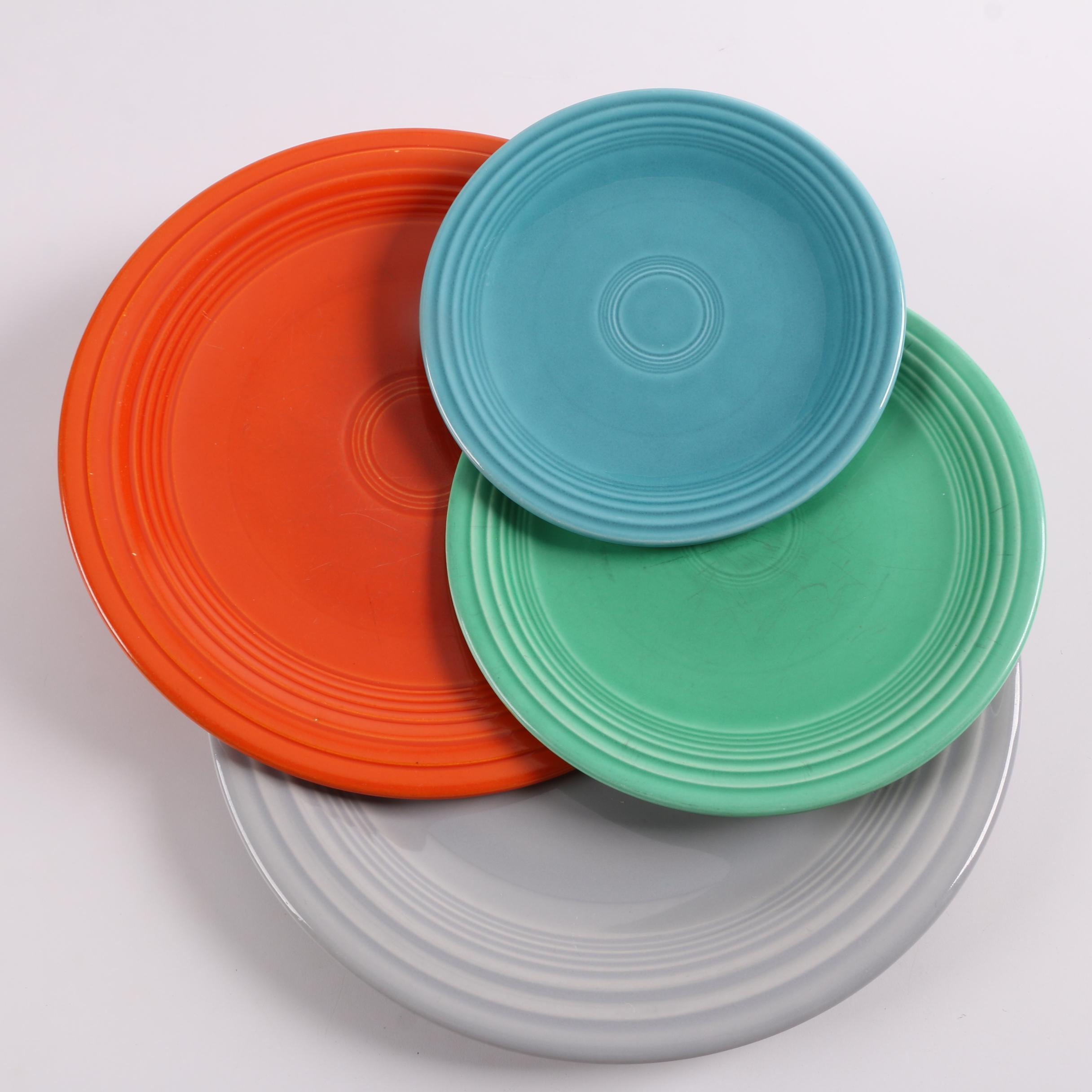 Vintage Homer Laughlin "Fiesta" Plates