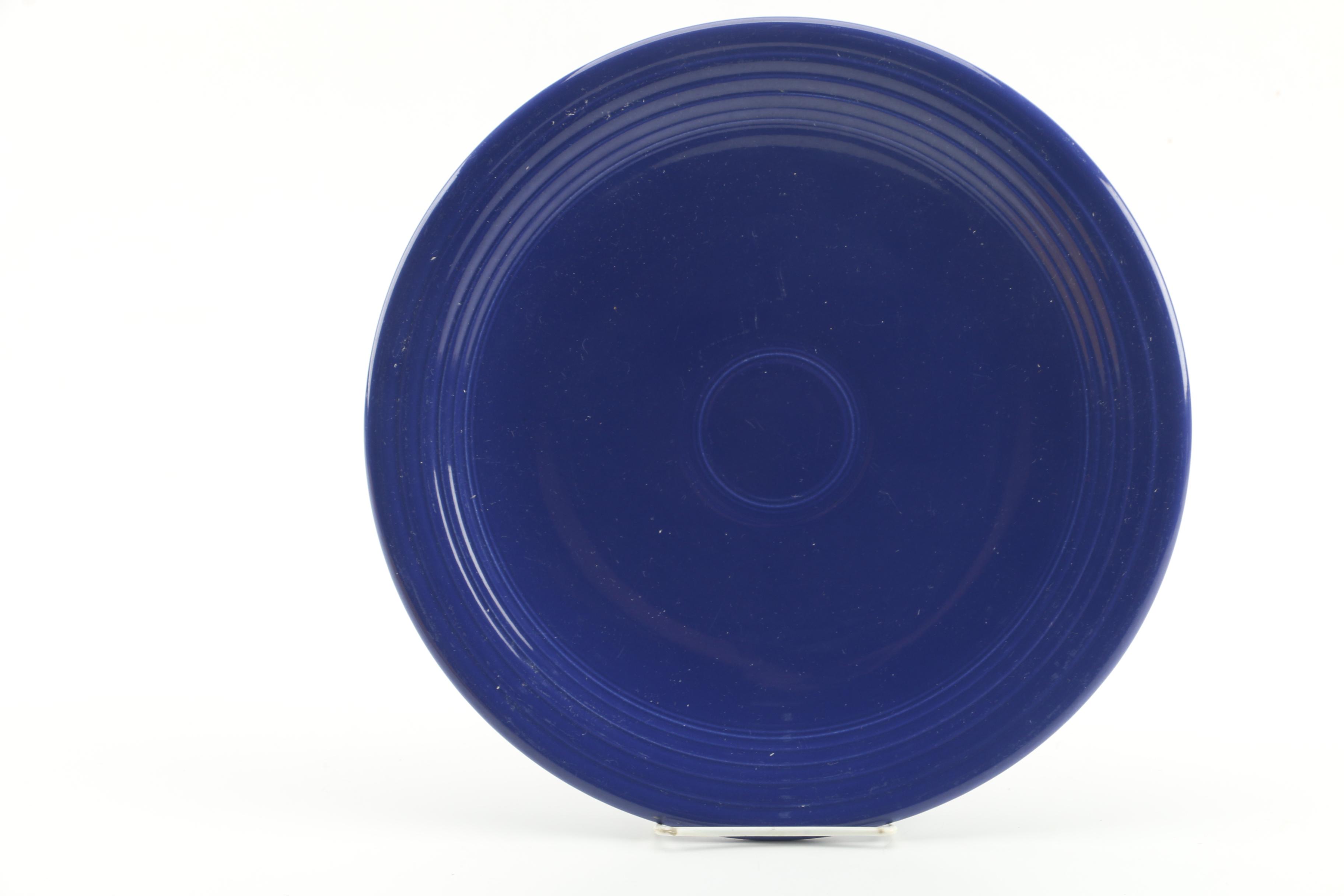 Vintage Homer Laughlin "Fiesta" Serving Platters and Lidded Casserole Dish