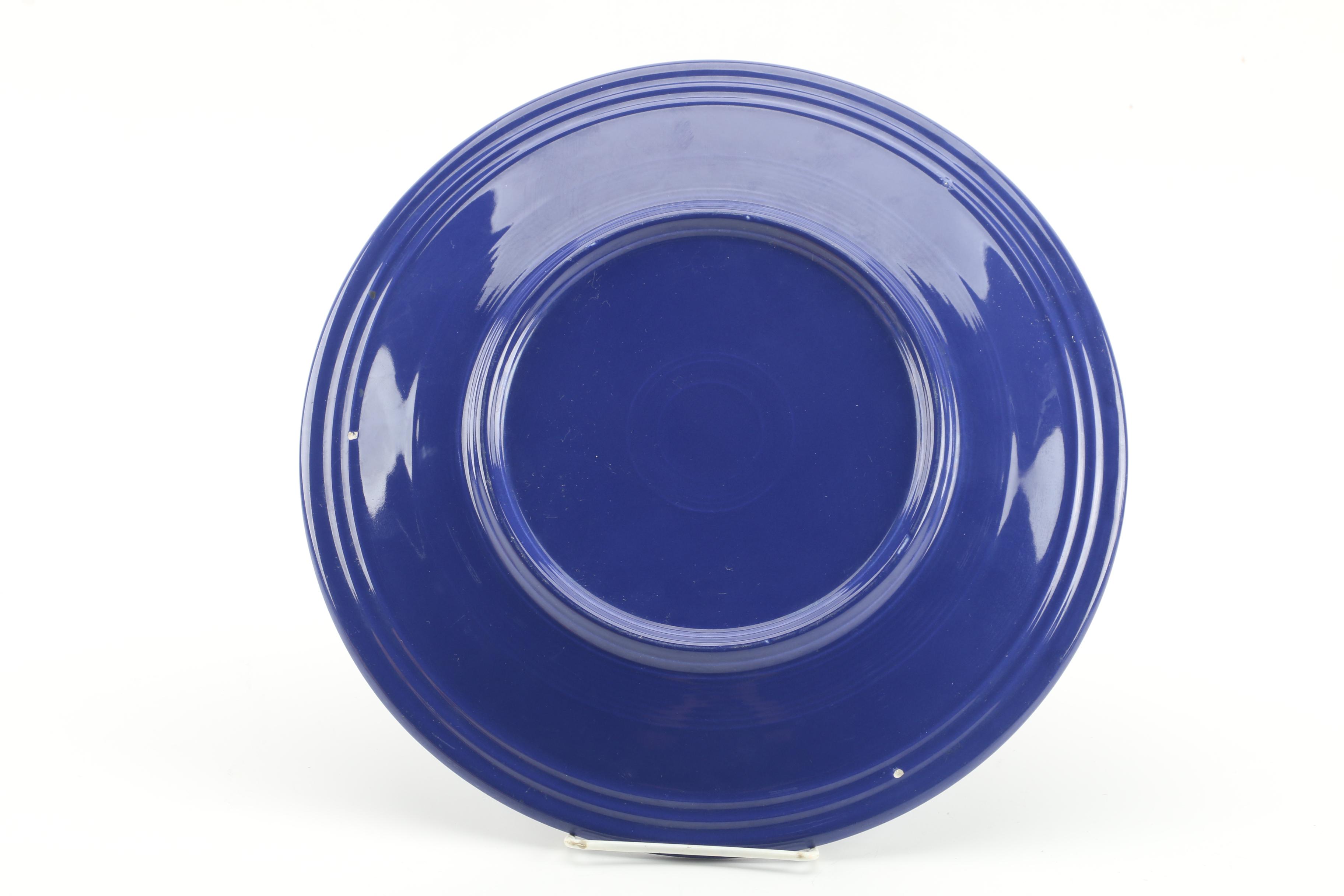 Vintage Homer Laughlin "Fiesta" Serving Platters and Lidded Casserole Dish