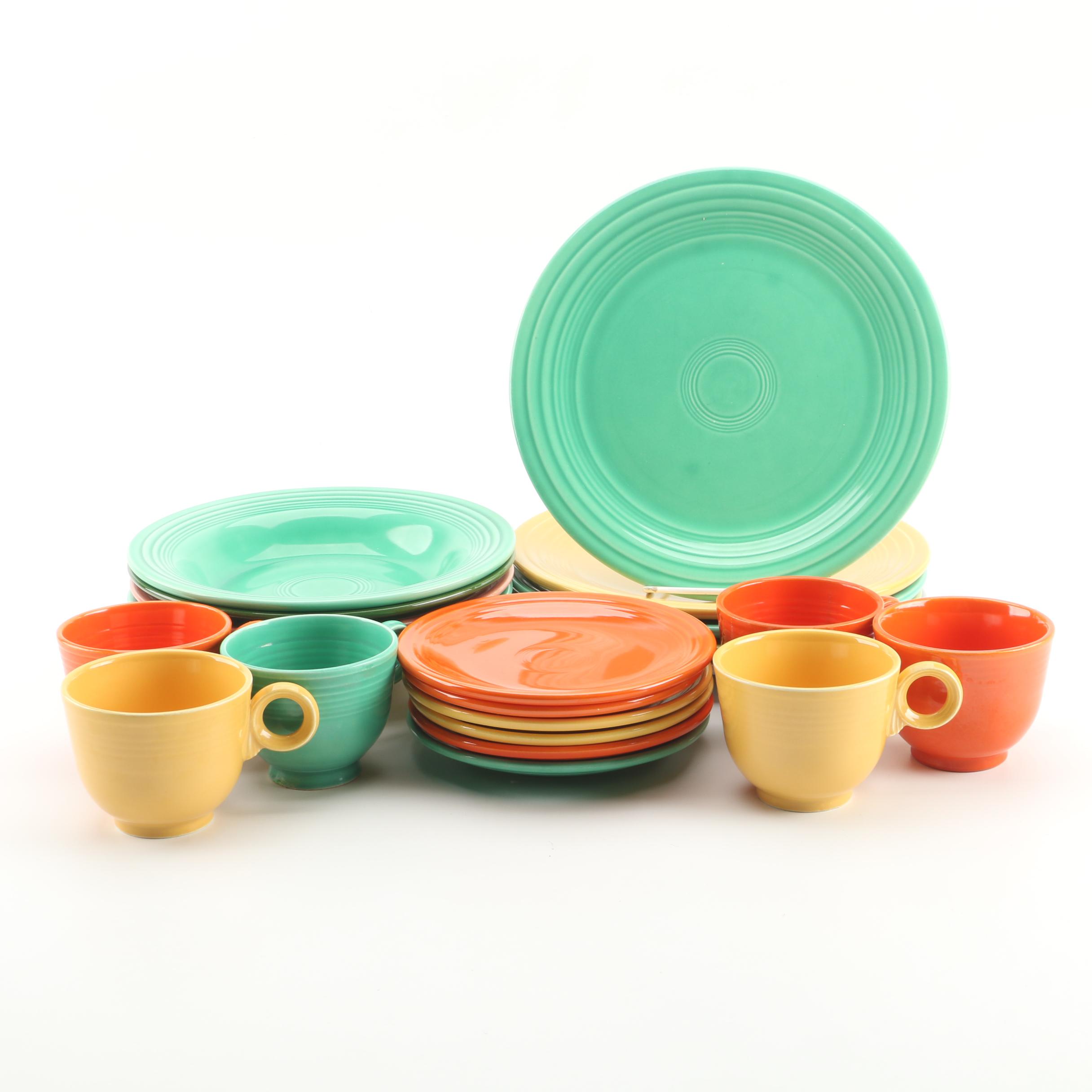 Vintage Homer Laughlin "Fiesta" Dinnerware