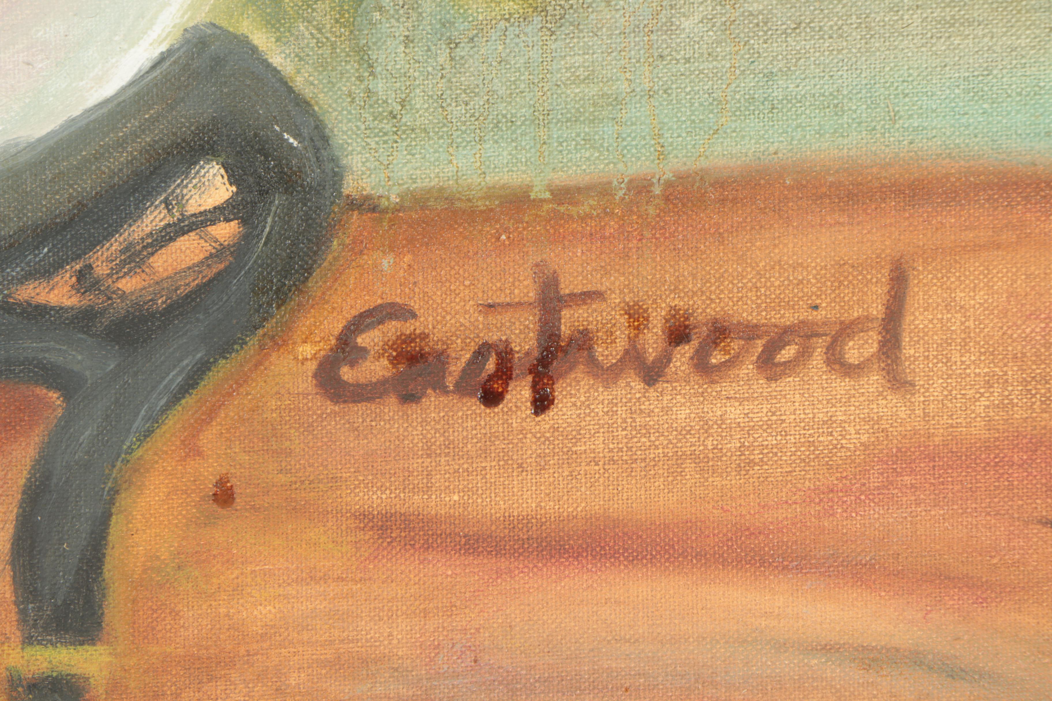 Eastwood Mid to Late 20th Century Oil Painting