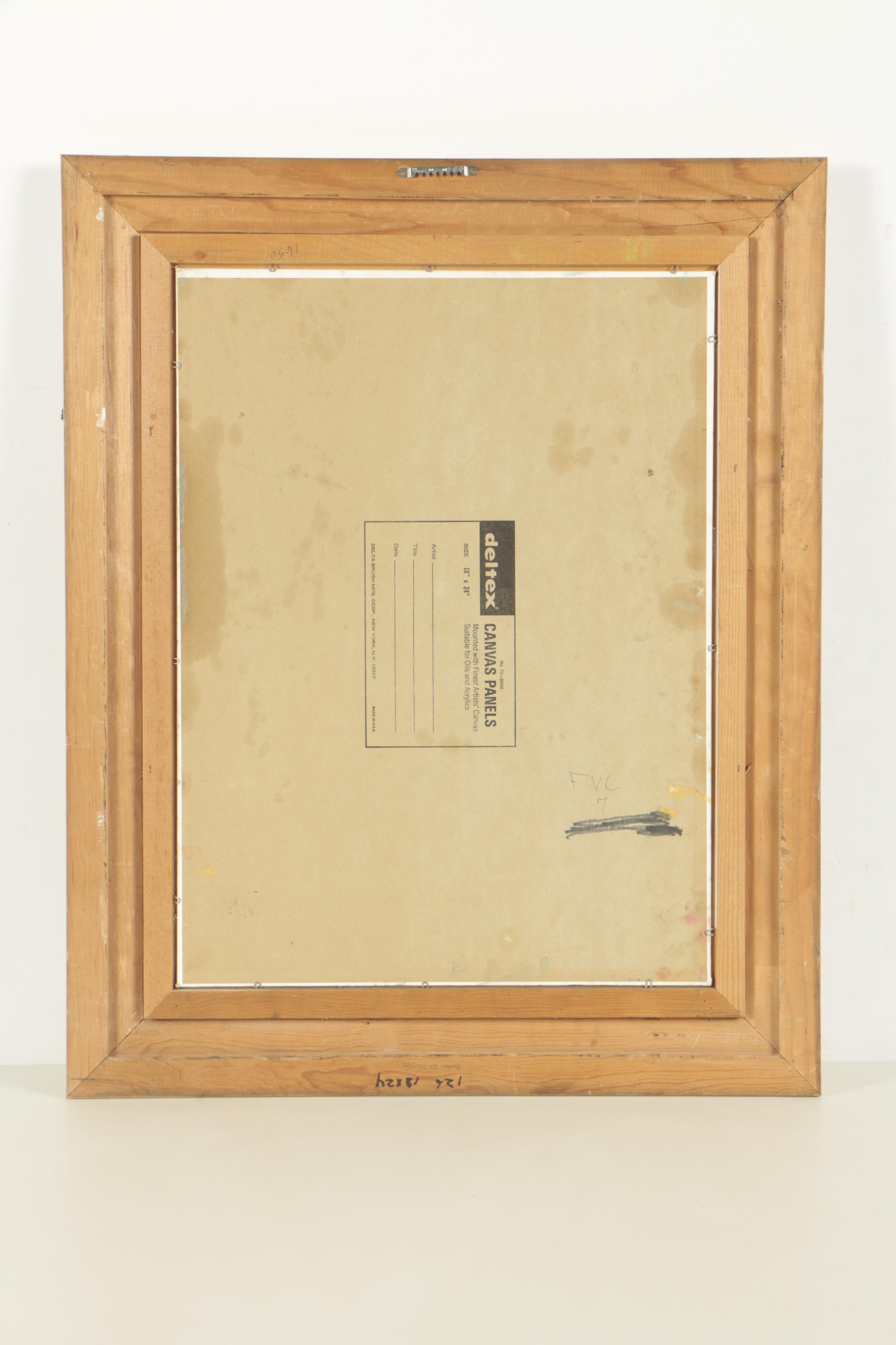 Eastwood Mid to Late 20th Century Oil Painting