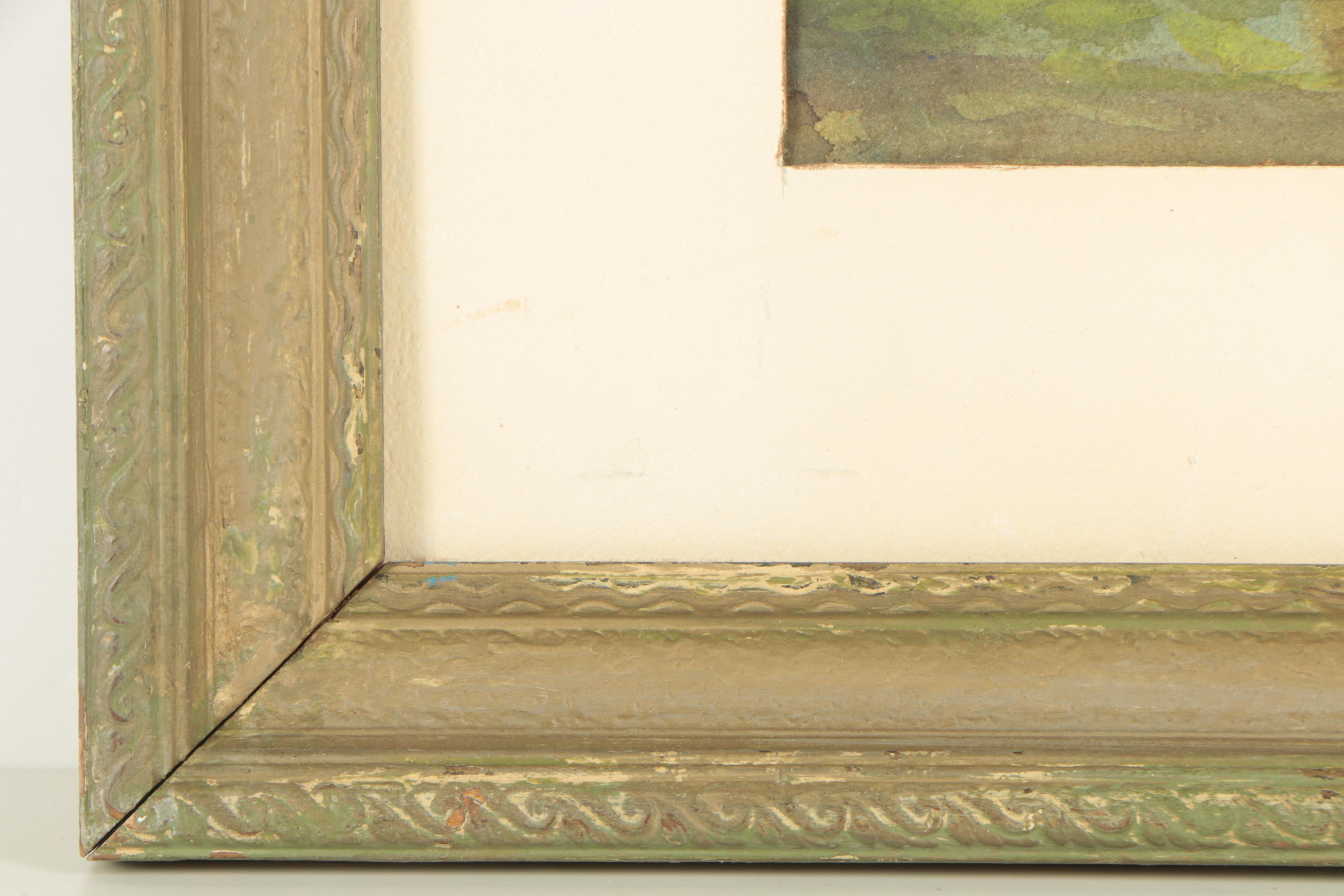 M. Sanders Mid to Late 20th Century Watercolor Painting