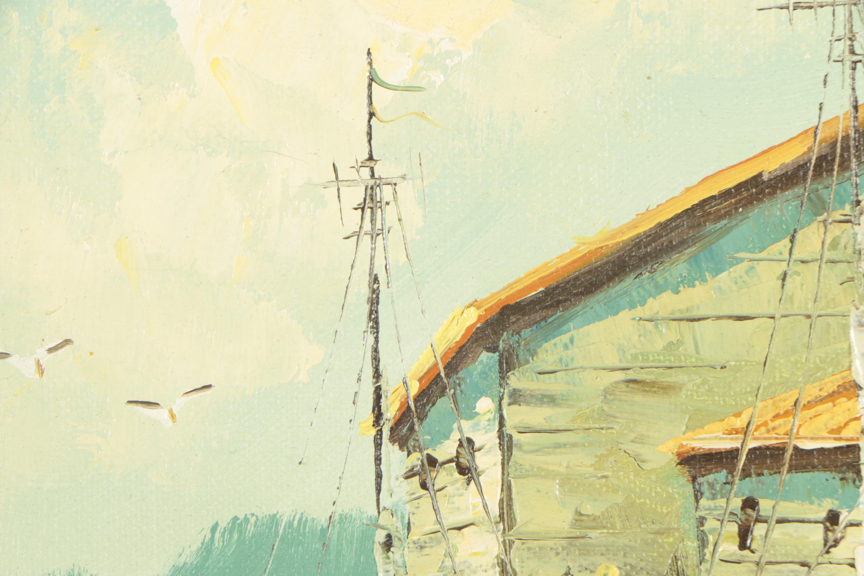 R. Taylor and Adair Late 20th Century Oil Paintings