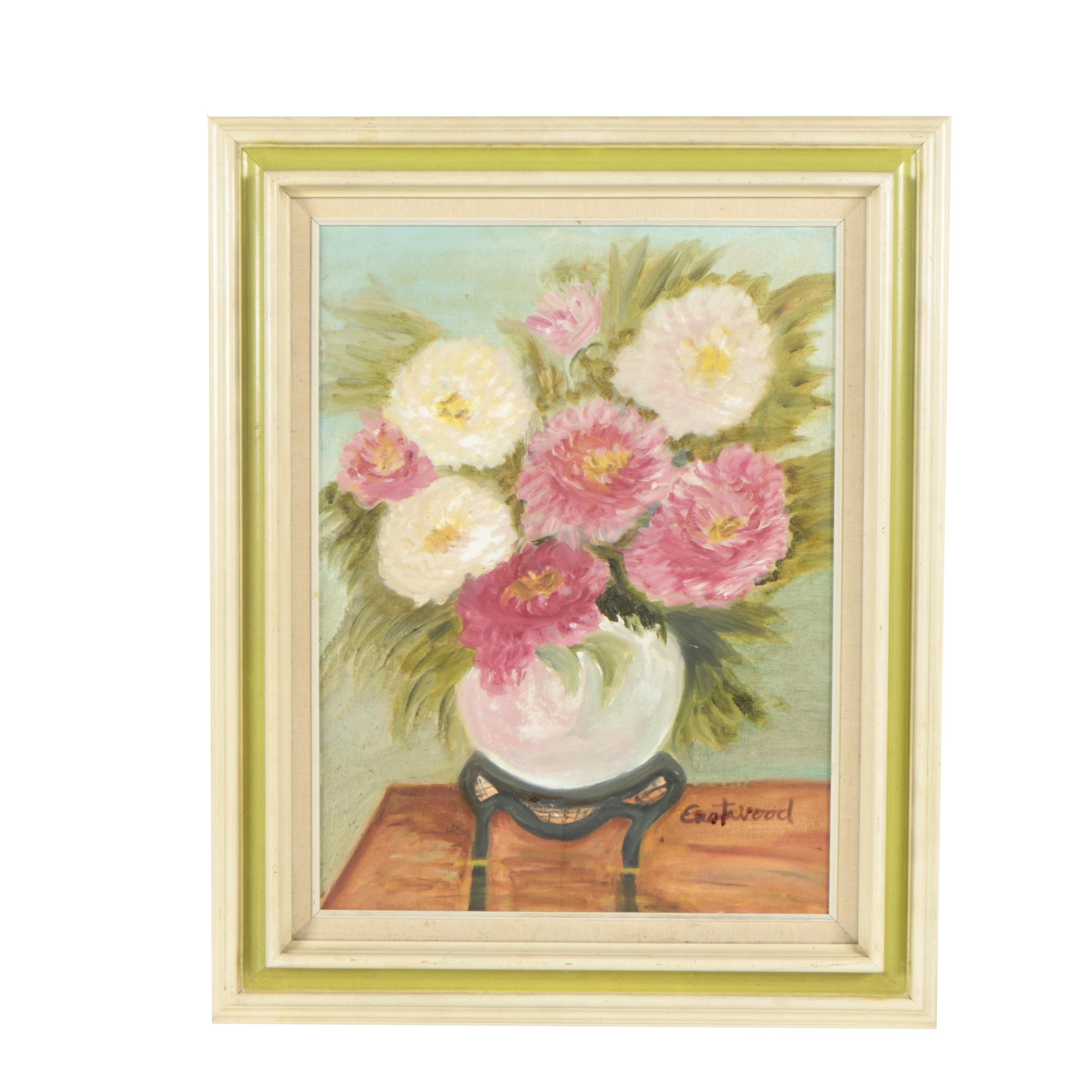 Eastwood Mid to Late 20th Century Oil Painting