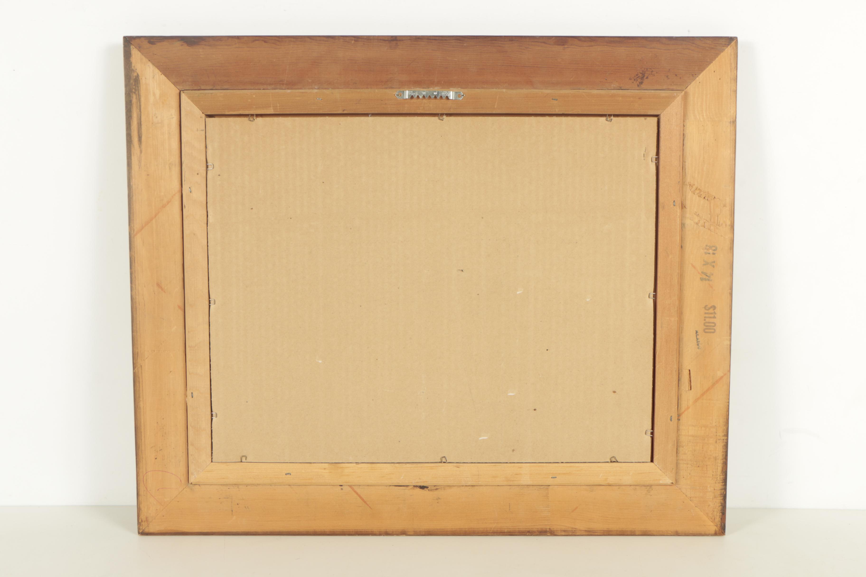 M. Sanders Mid to Late 20th Century Watercolor Painting