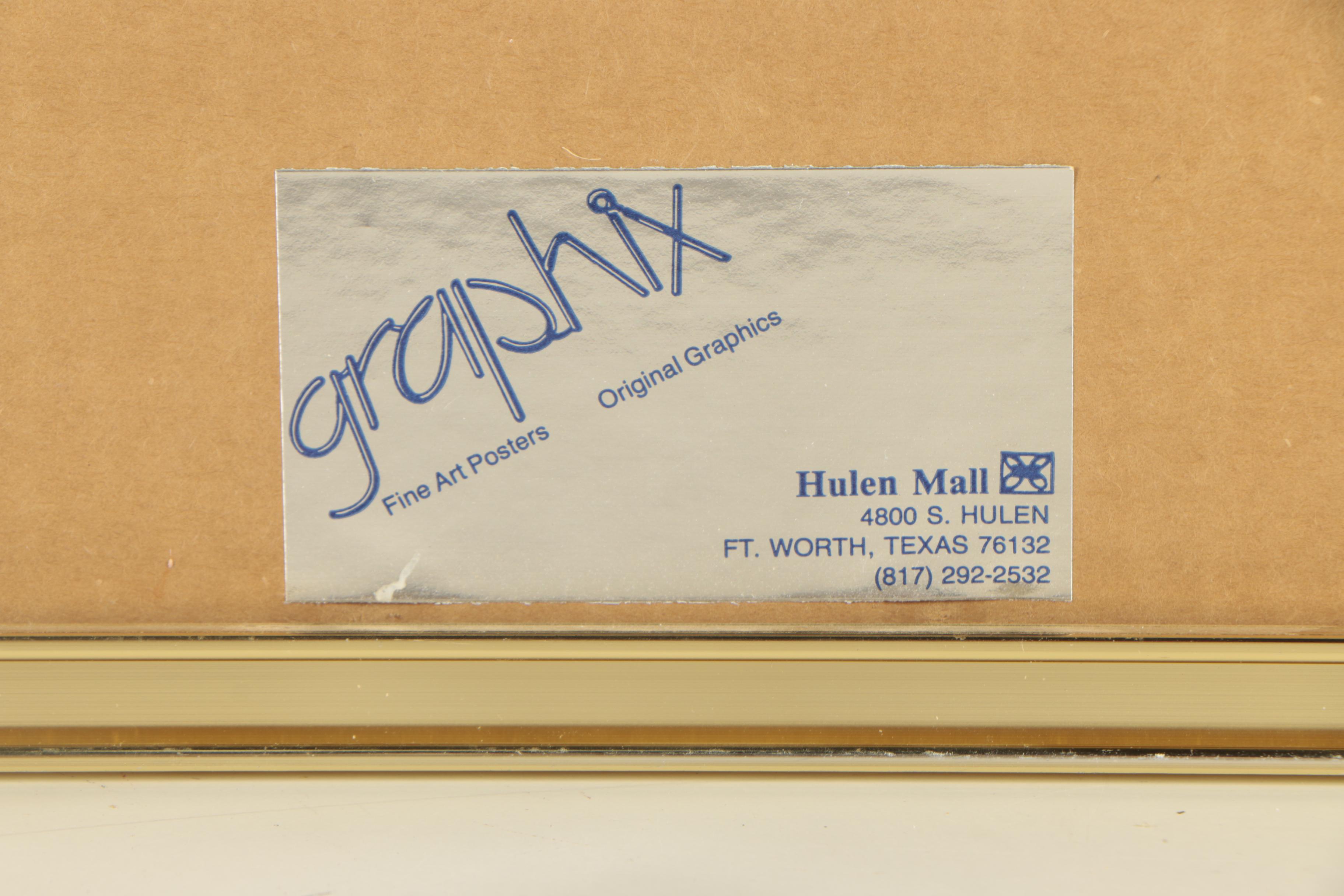 Marie Berger Late 20th Century Acrylic Painting