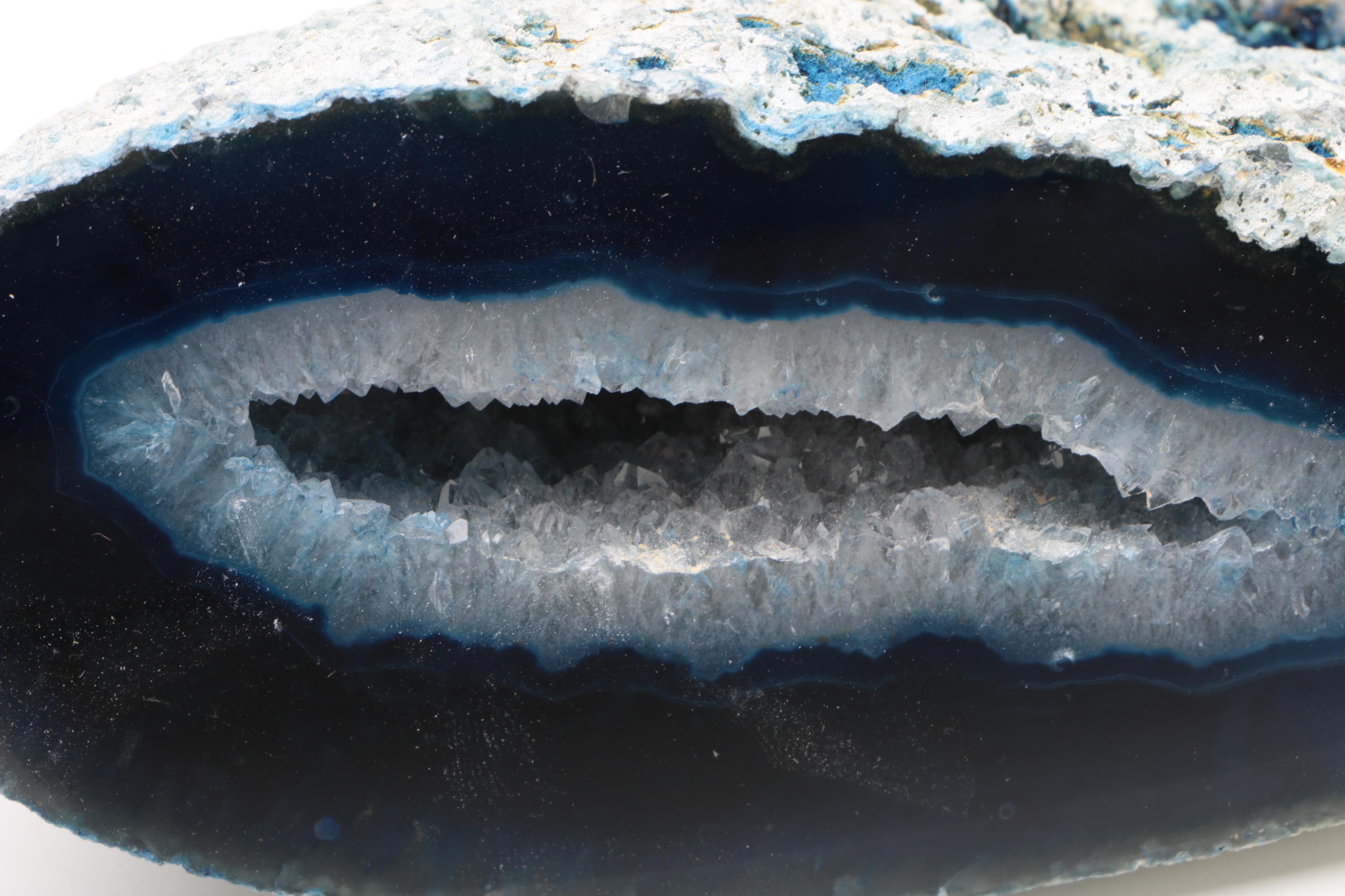 Mineral Specimens Including Petrified Wood, Garnet, Granite, Dyed Agate and More