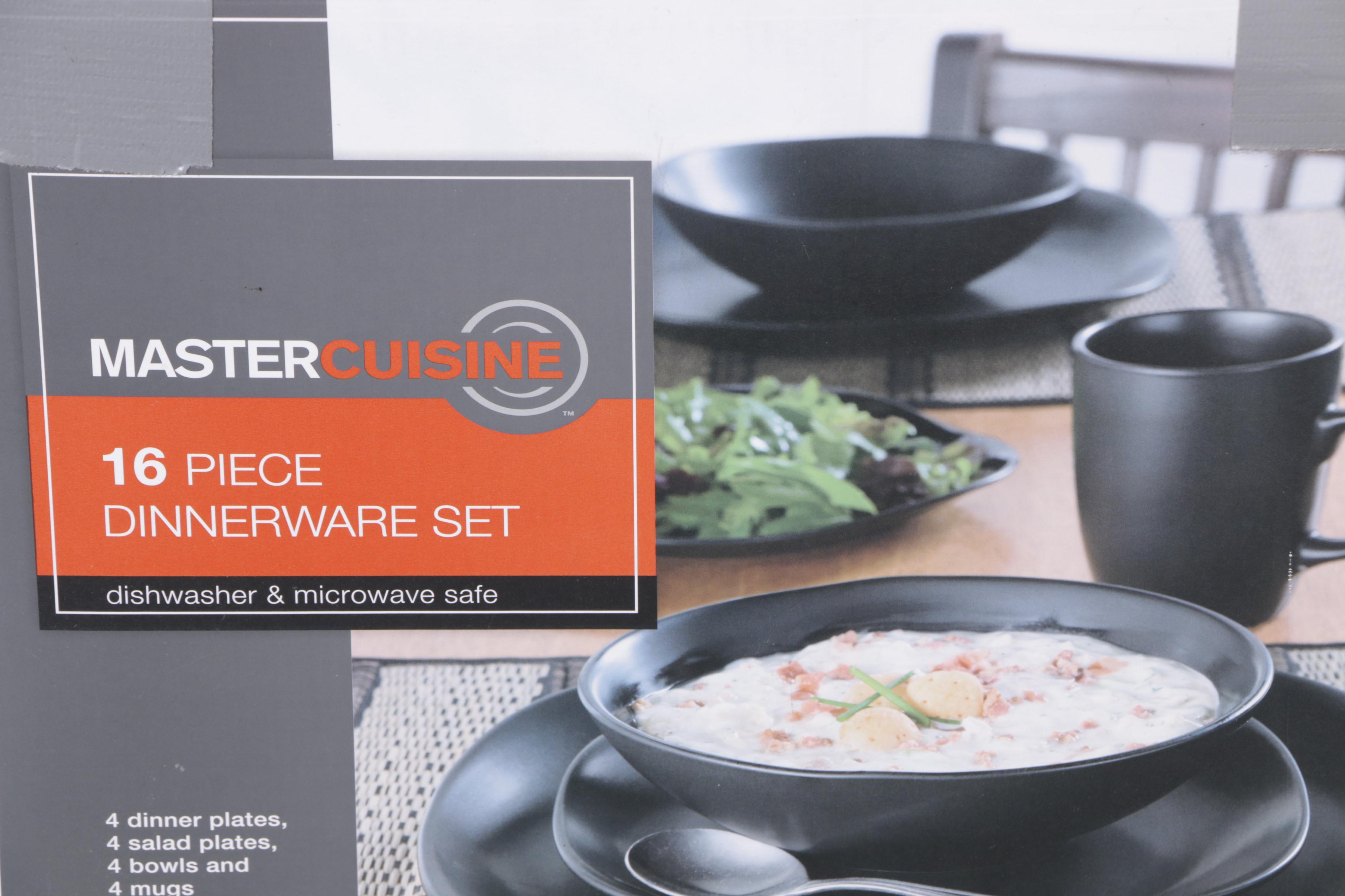 Master Cuisine Dinnerware Set with Belgique Gourmet Stock Pot