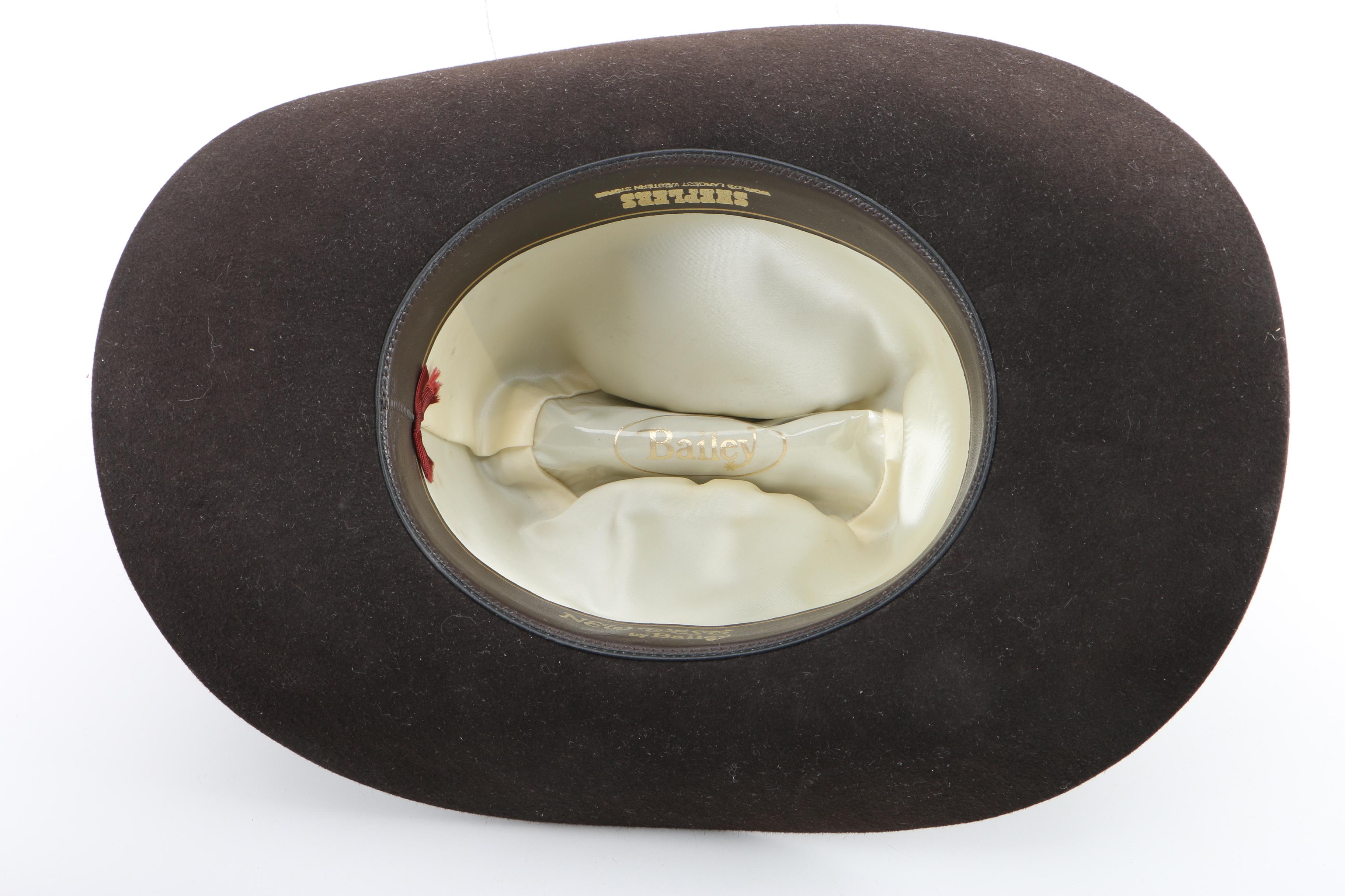 Men's Resistol Lariat Cordova and Bailey New West Cowboy Hats