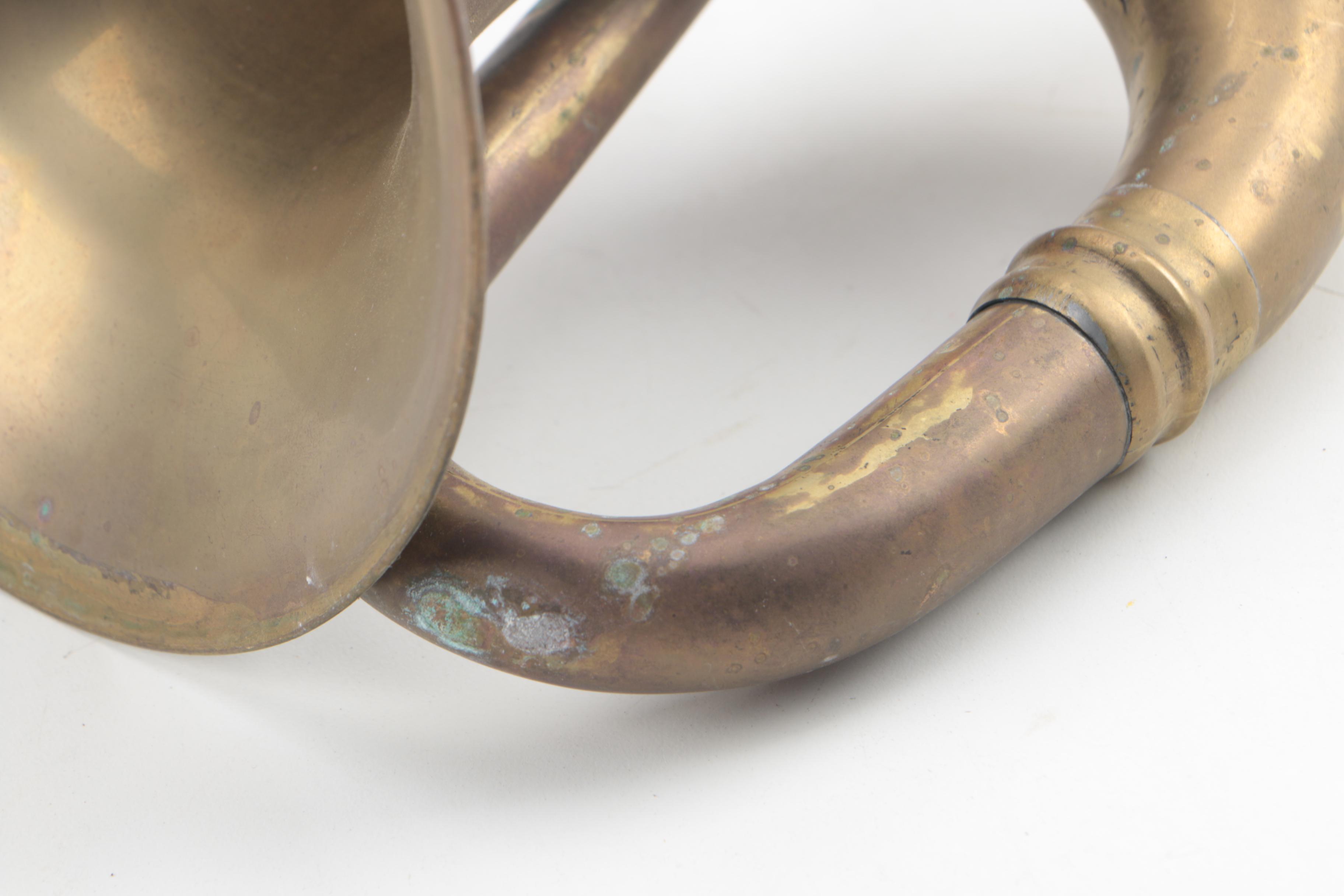 Vintage Brass Automobile Horn